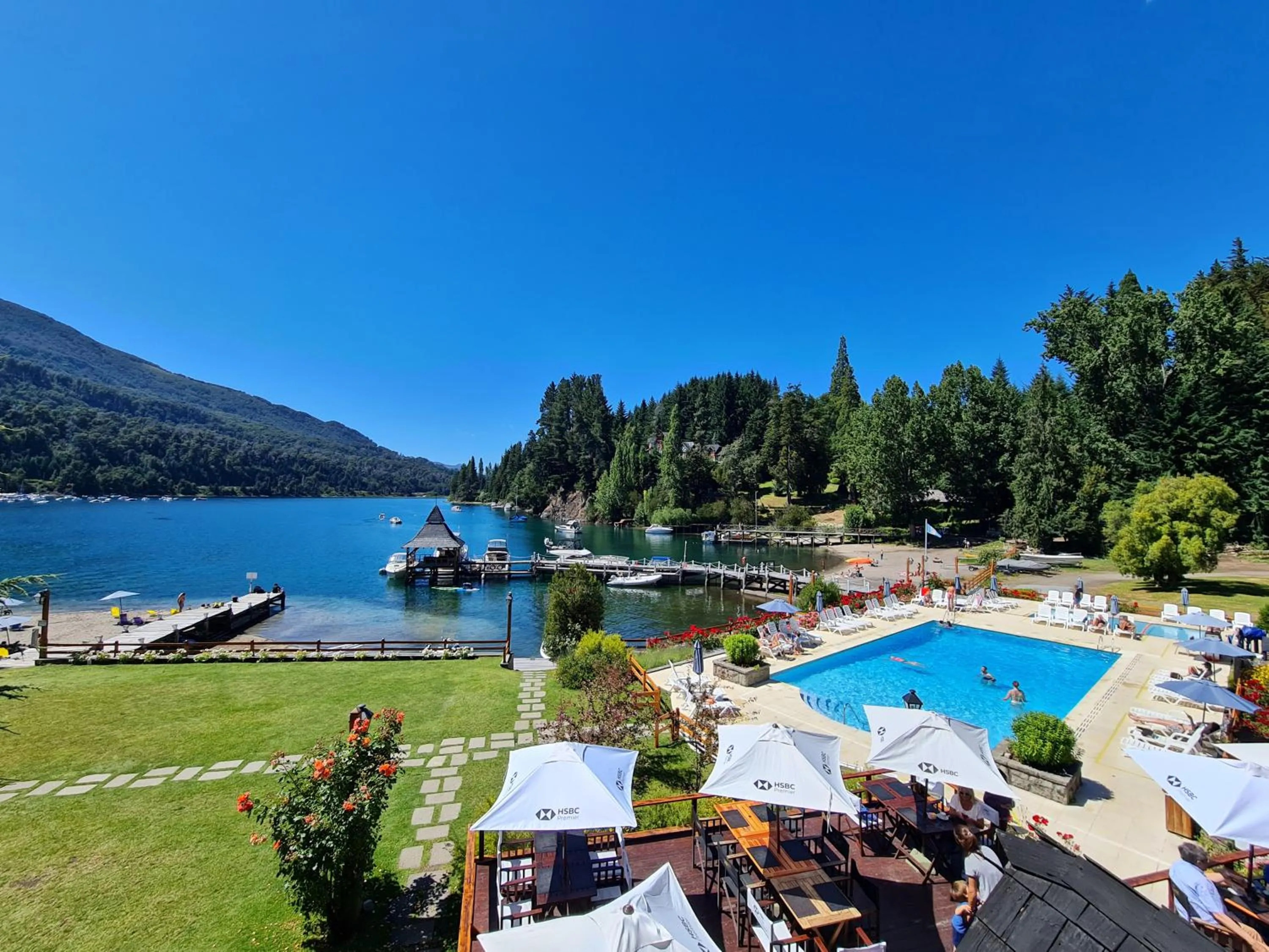 Lake view in Manzano Resort