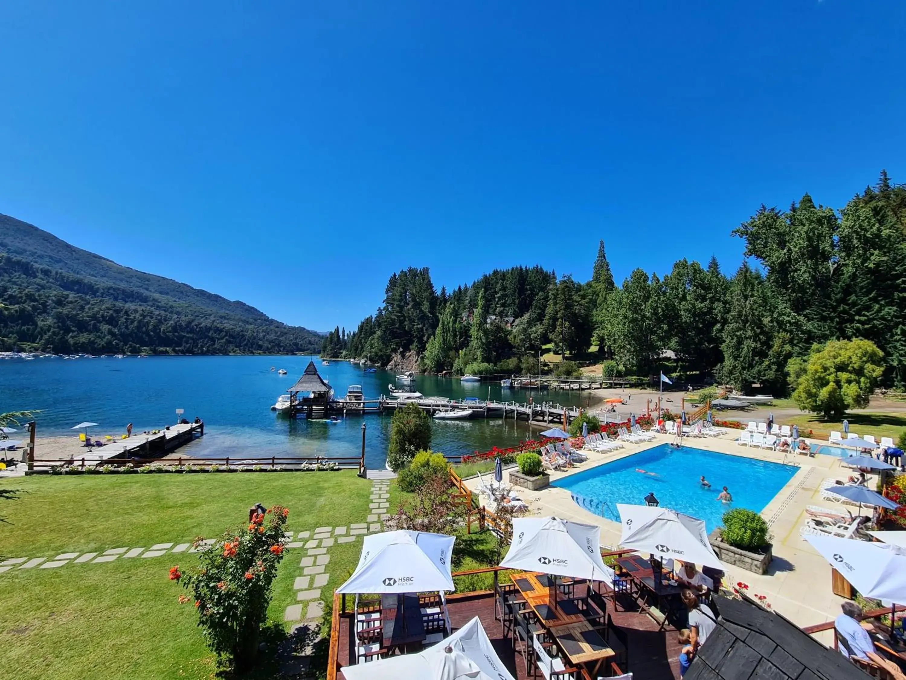 Lake view in Manzano Resort Lake view in Manzano Resort