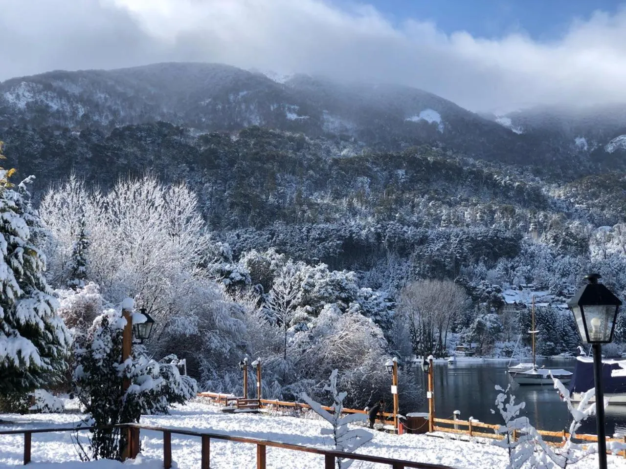 Lake view in Manzano Resort