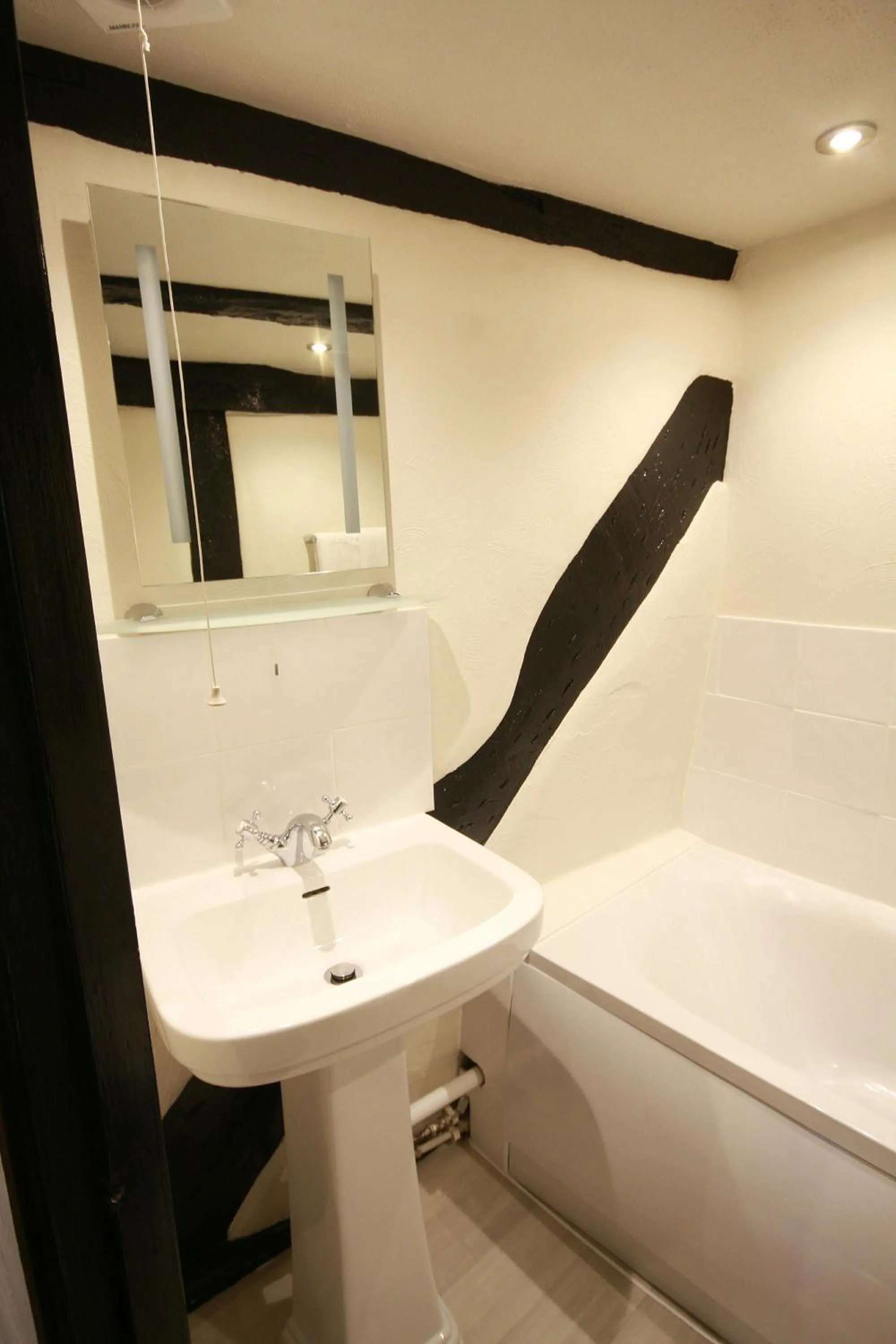 Bathroom in Crown Hotel