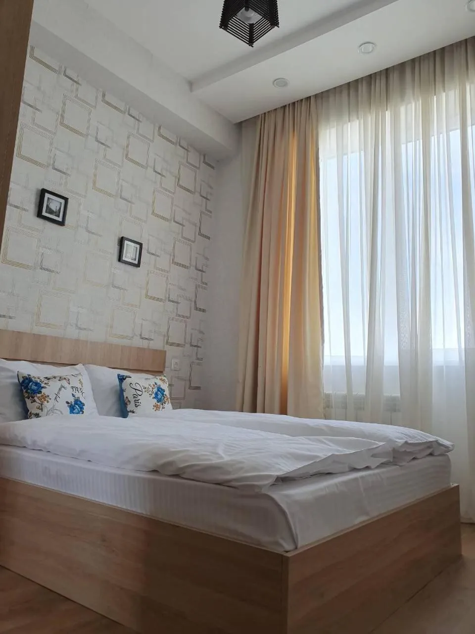 Bed in Vazi Aparthotel