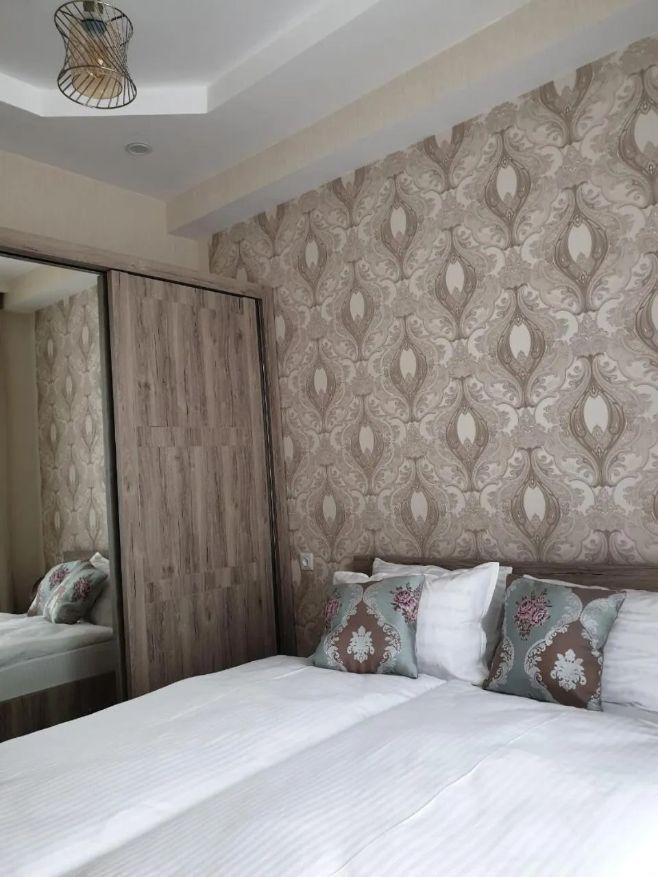 Bed in Vazi Aparthotel