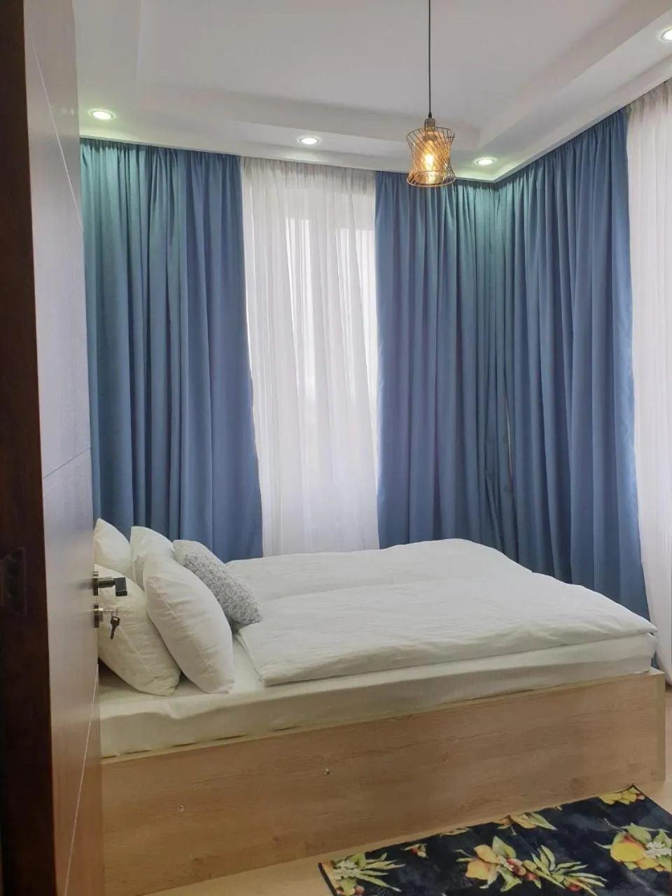 Bed in Vazi Aparthotel