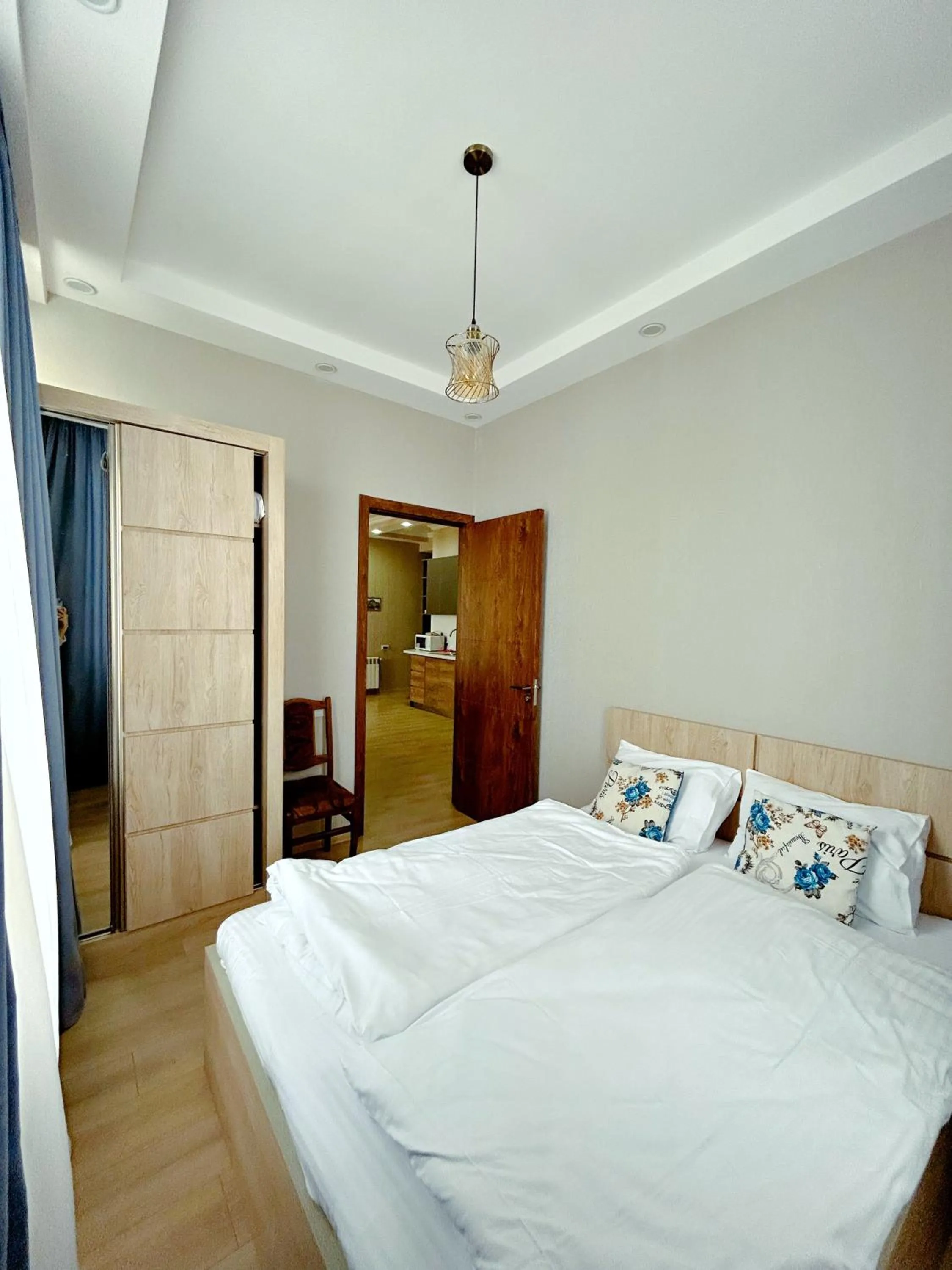 Bed in Vazi Aparthotel