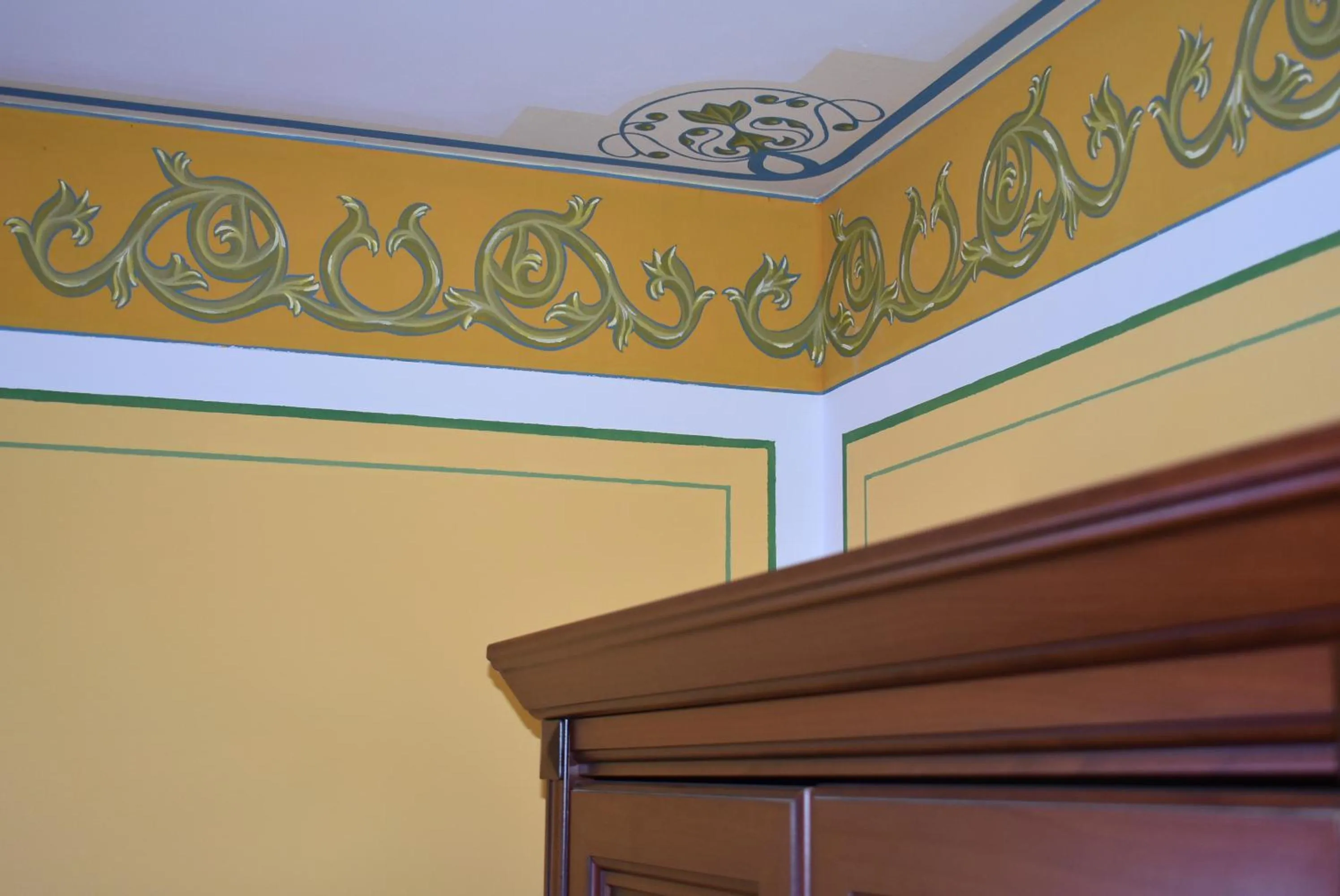 Decorative detail in Family Hotel at Renaissance Square