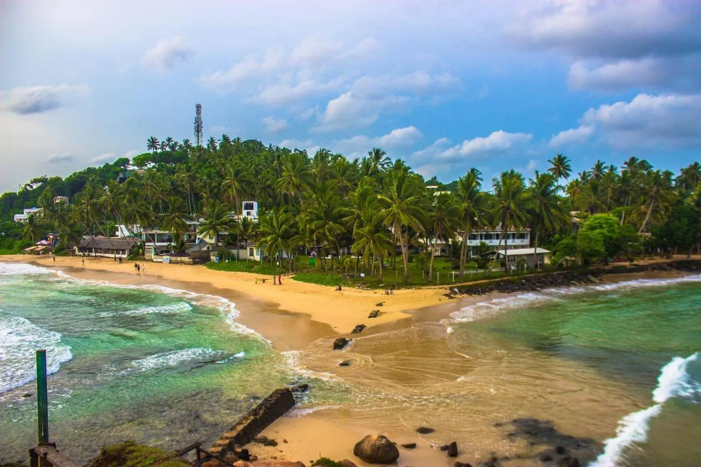 Beach in Queen's Gate, Mirissa