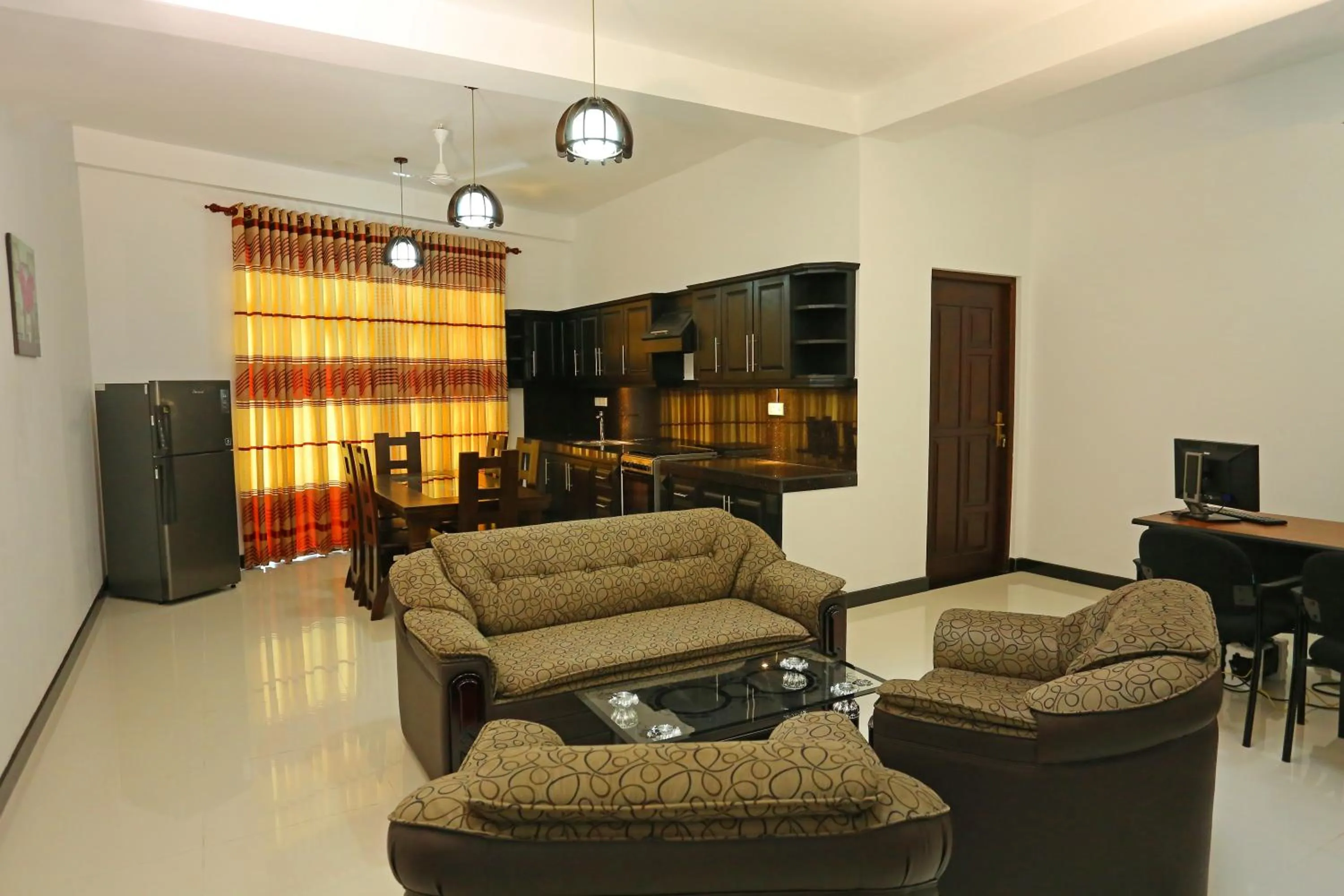 Living room in Queen's Gate, Mirissa