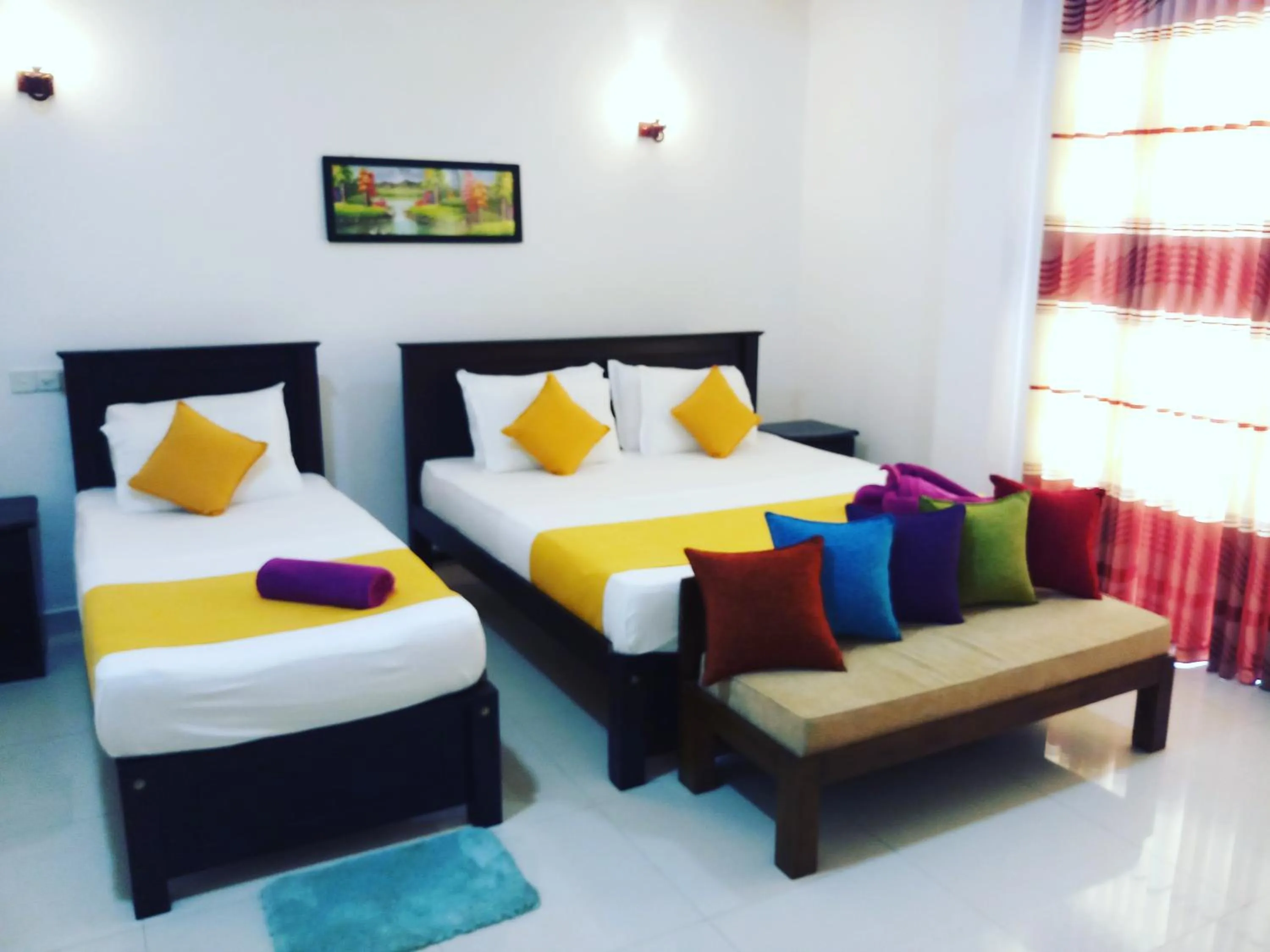 Bed in Queen's Gate, Mirissa