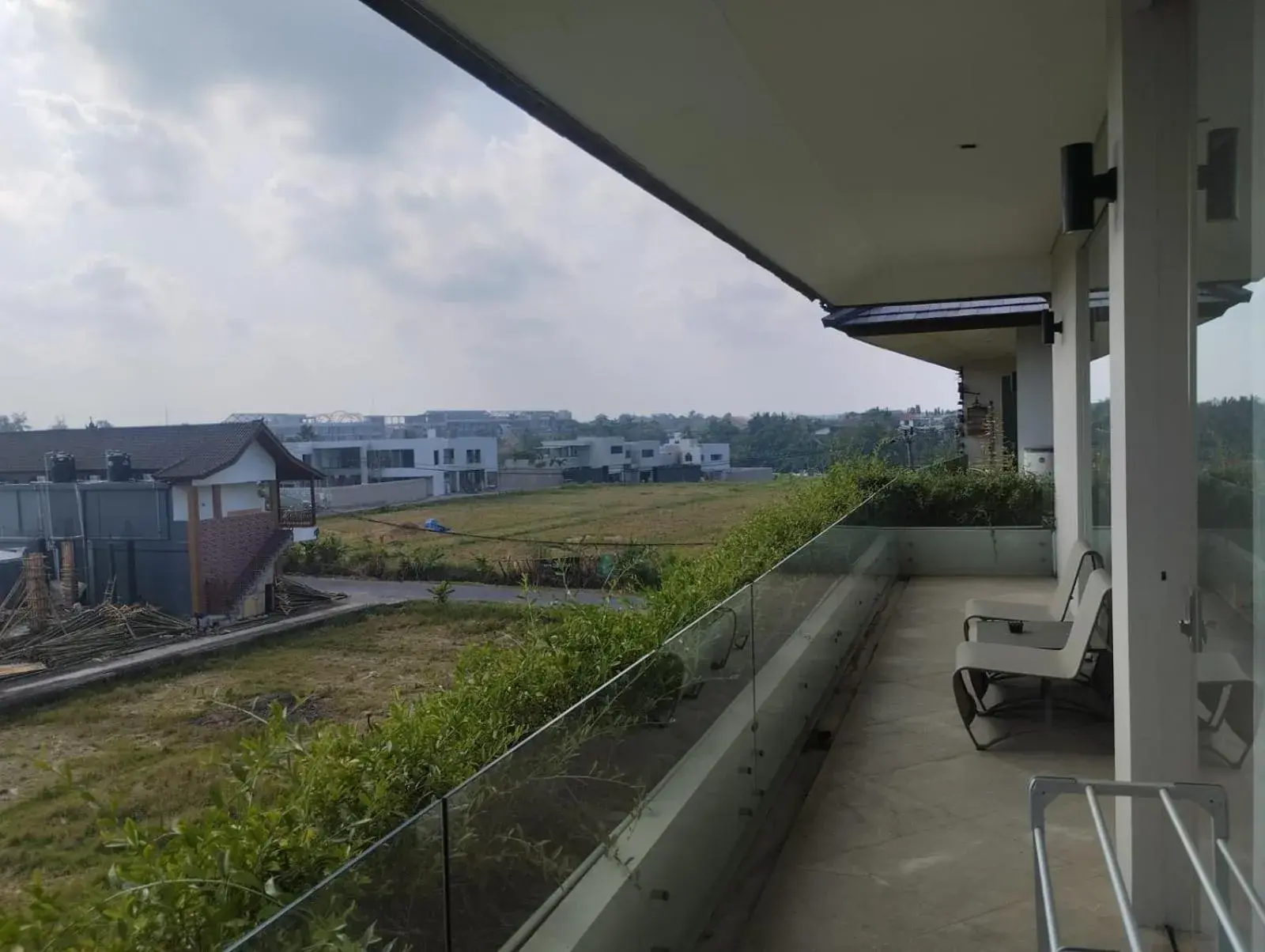 Balcony/Terrace in The Double View Mansions Bali Balcony/Terrace in The Double View Mansions Bali