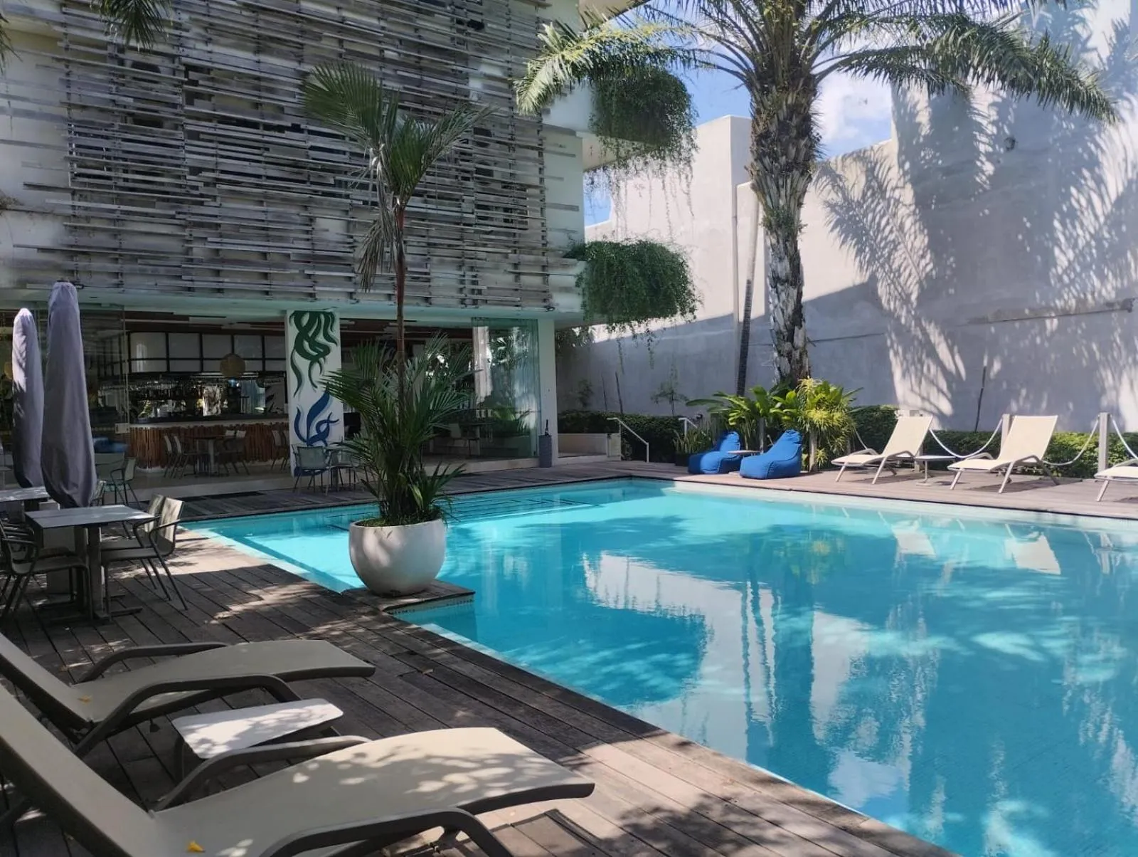 Swimming pool in The Double View Mansions Bali