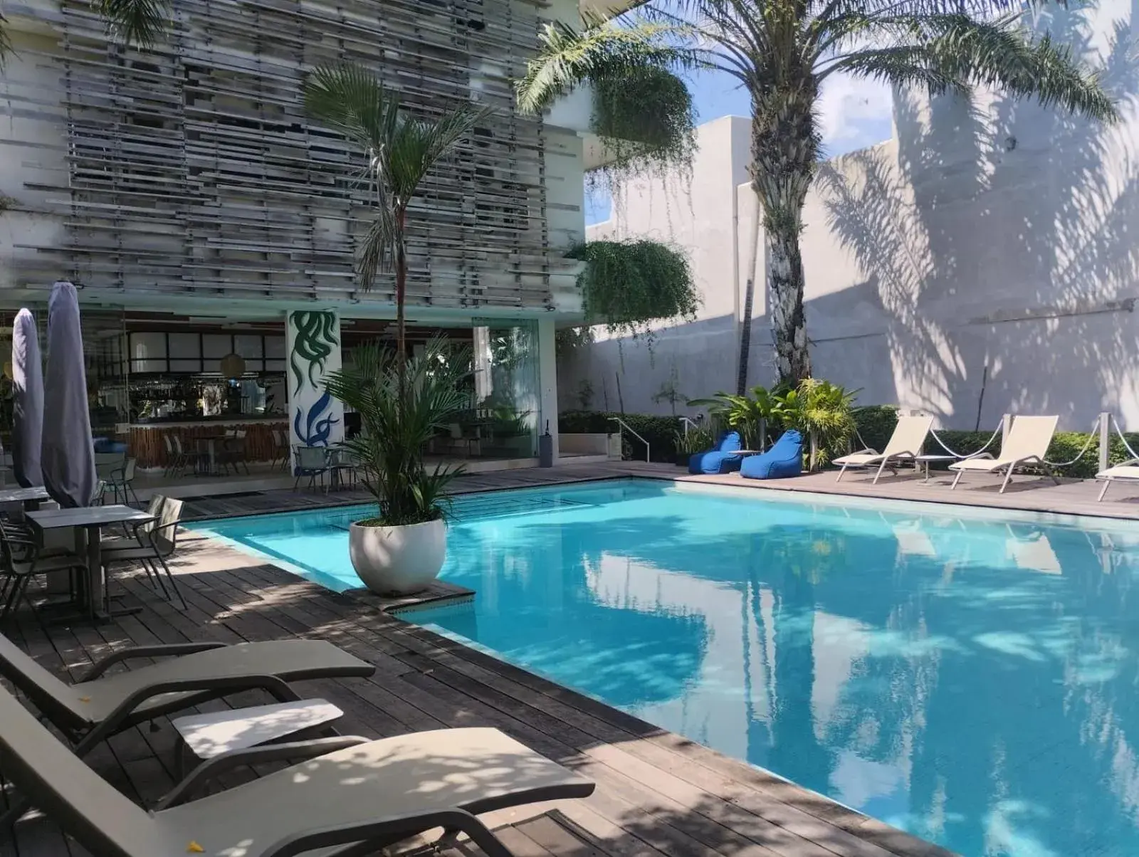 Swimming pool in The Double View Mansions Bali Swimming pool in The Double View Mansions Bali