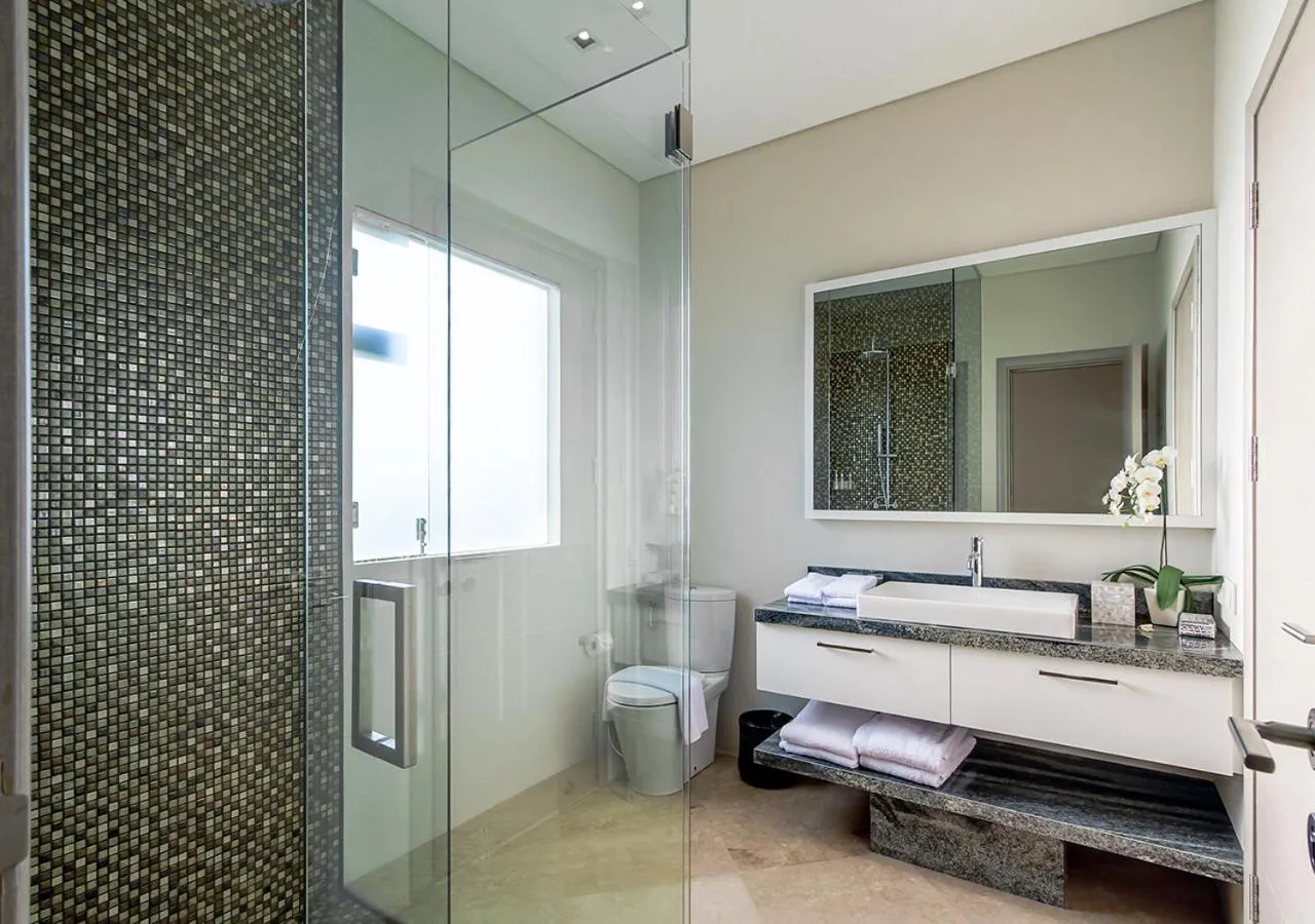 Bathroom in The Double View Mansions Bali