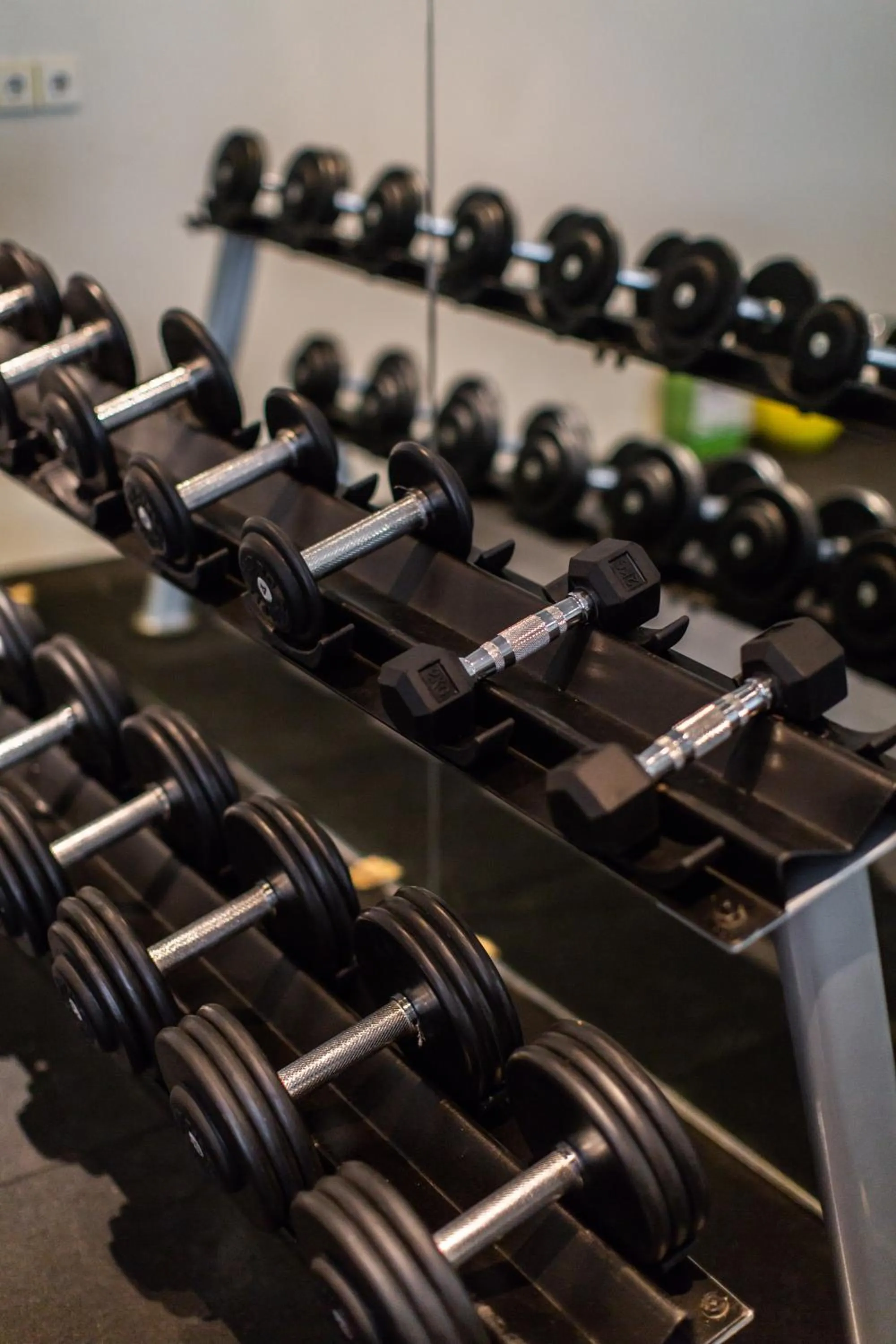 Fitness centre/facilities in The Double View Mansions Bali