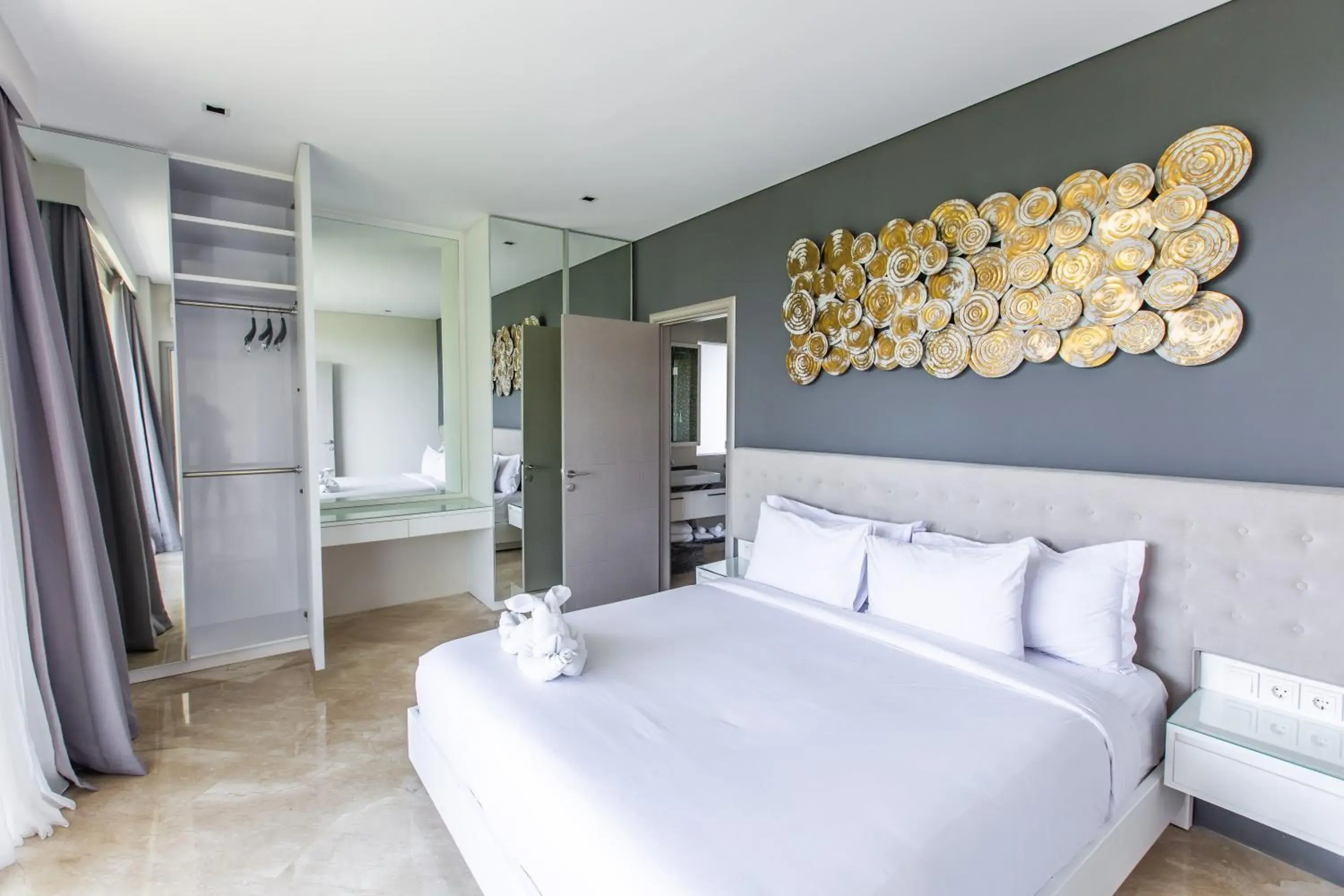 Bedroom in The Double View Mansions Bali Bedroom in The Double View Mansions Bali