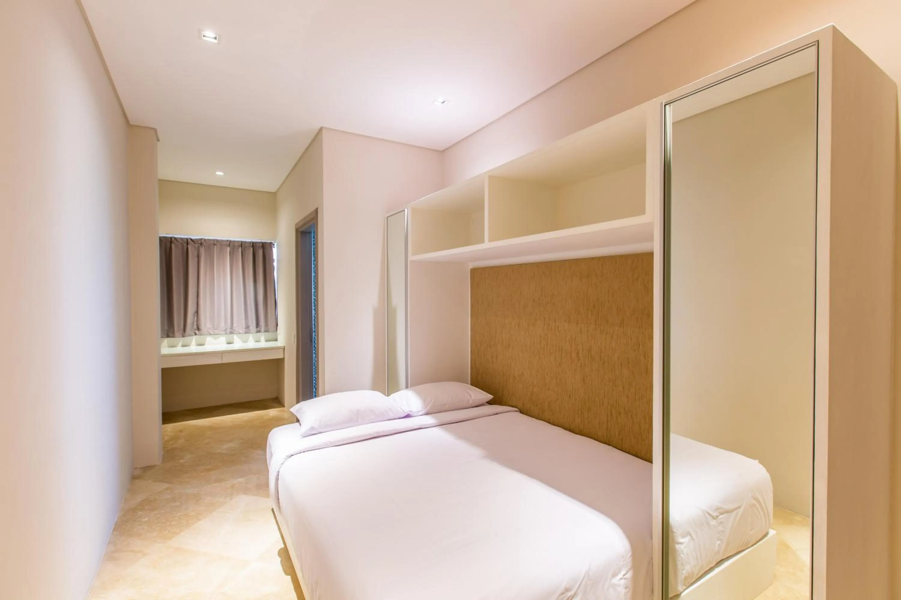 Bedroom in The Double View Mansions Bali