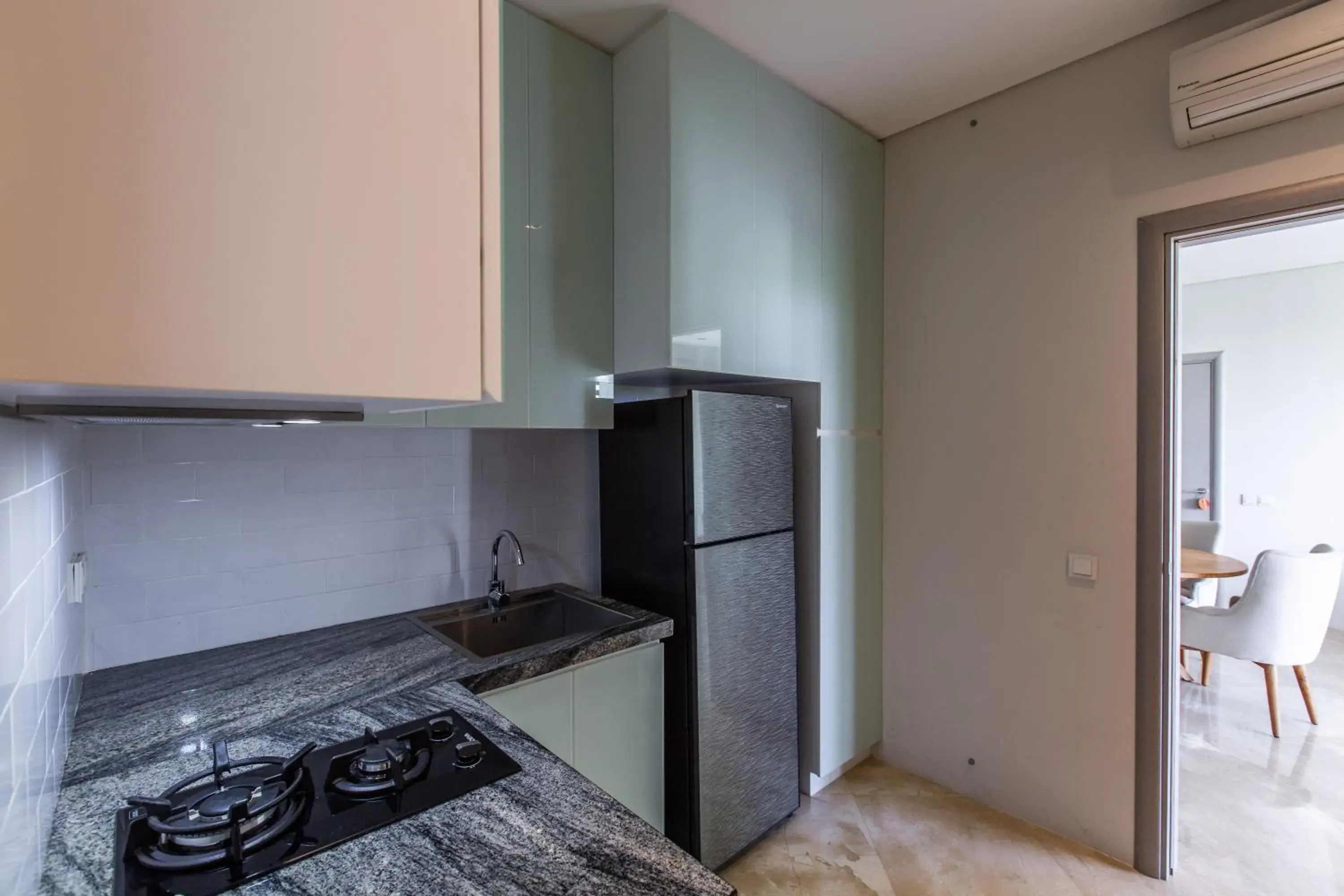 Kitchen or kitchenette in The Double View Mansions Bali Kitchen or kitchenette in The Double View Mansions Bali