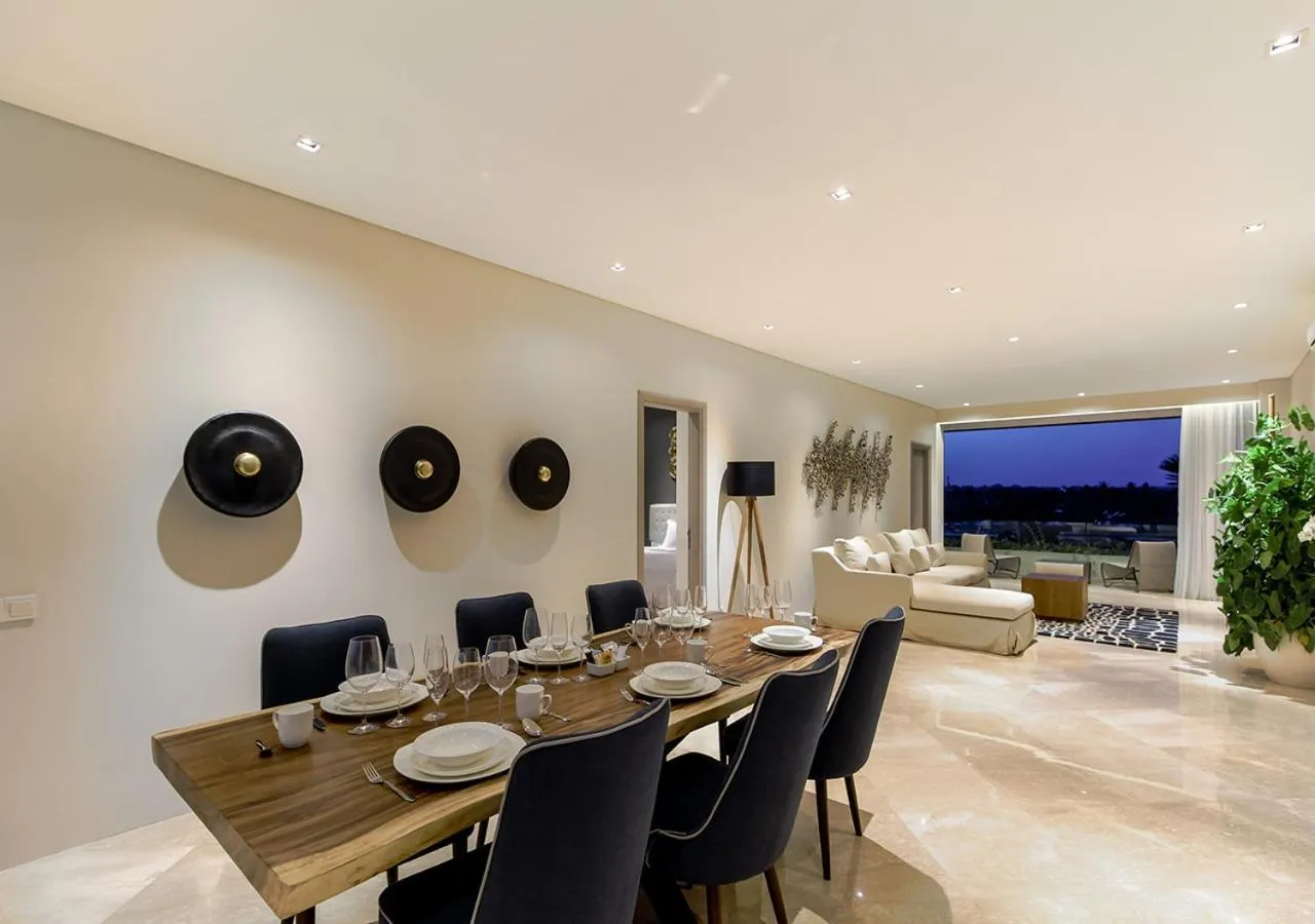 Living room in The Double View Mansions Bali