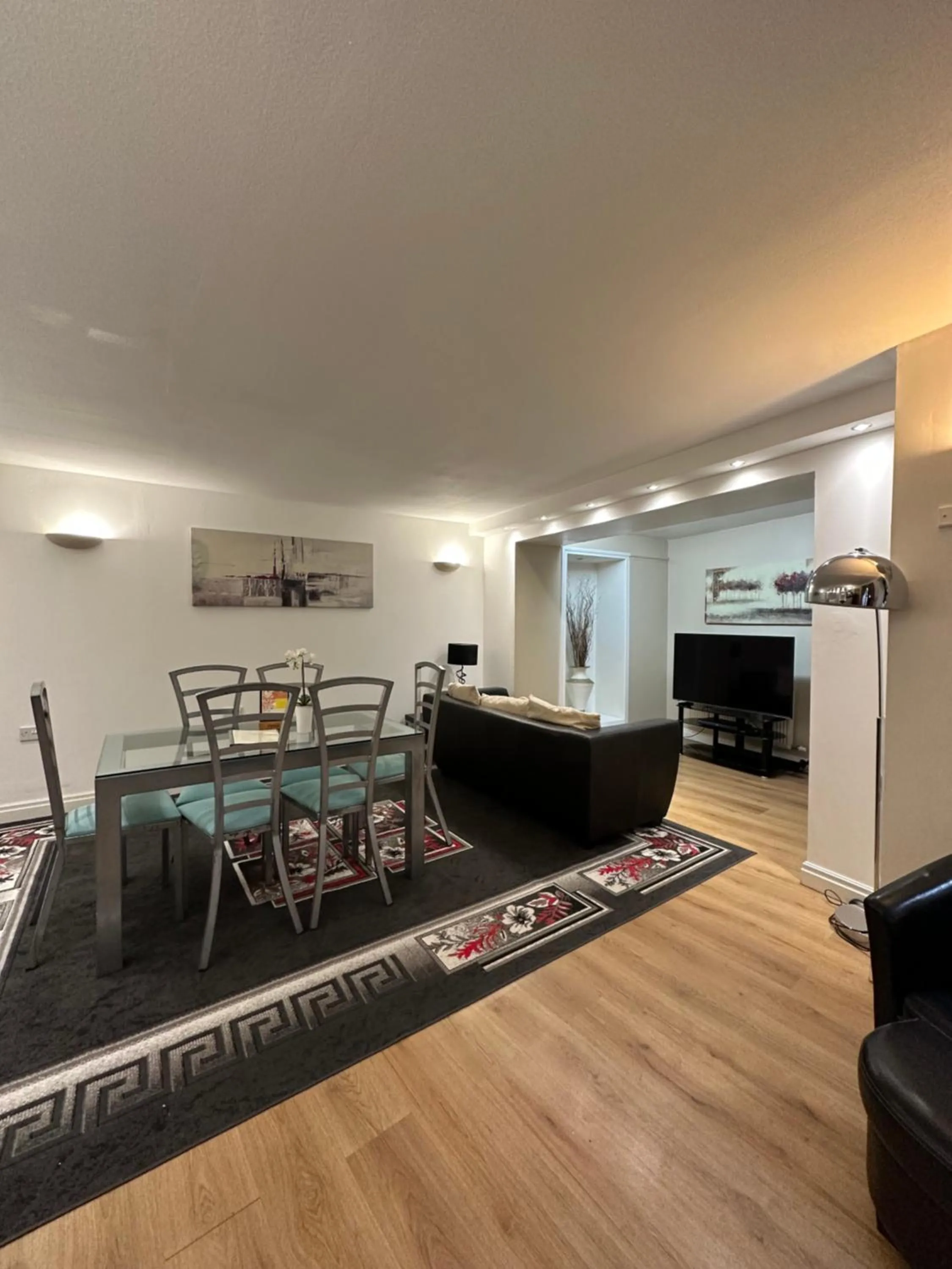 Dining area in The Carlton's Holiday Suites