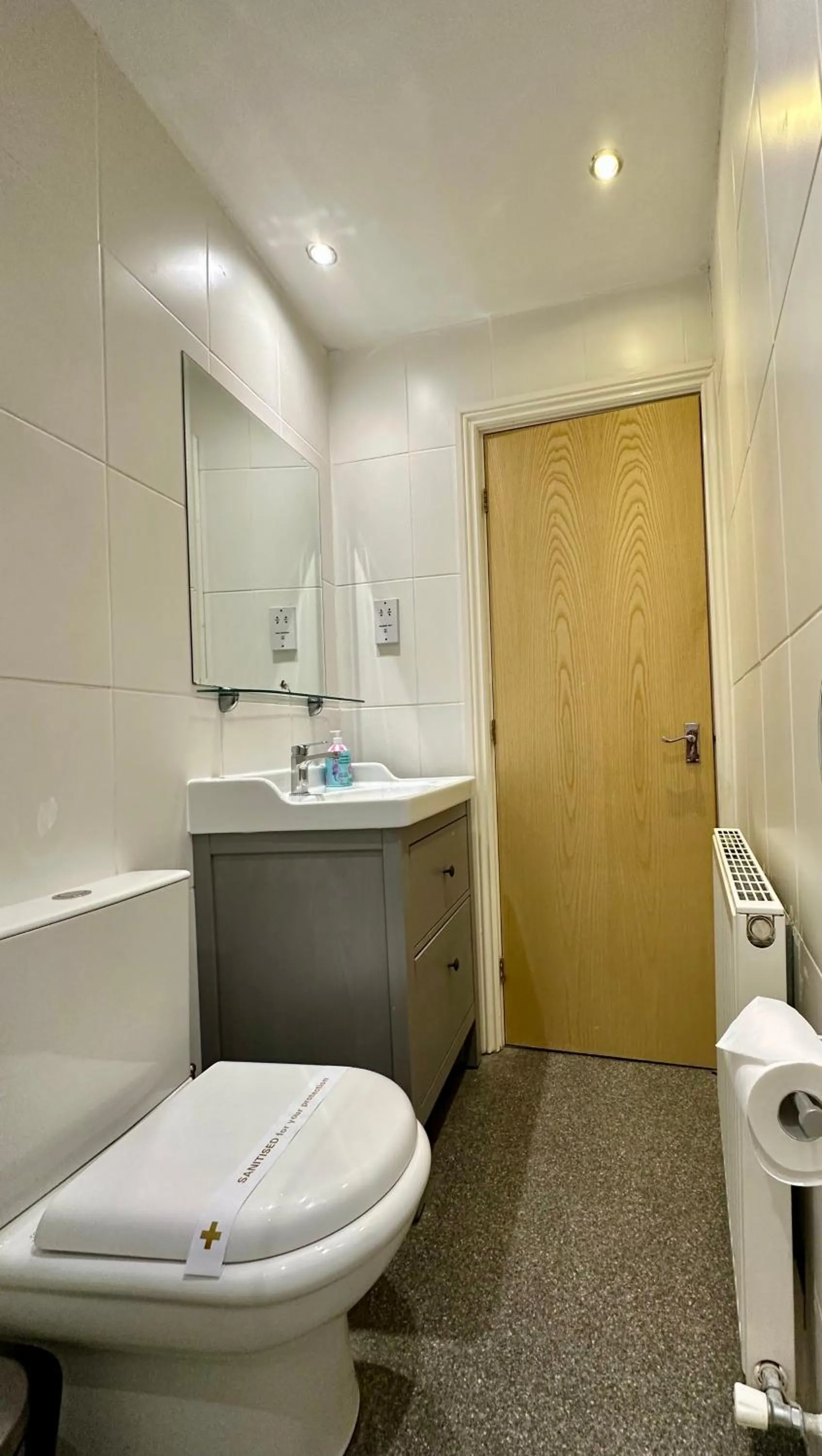 Toilet in The Carlton's Holiday Suites