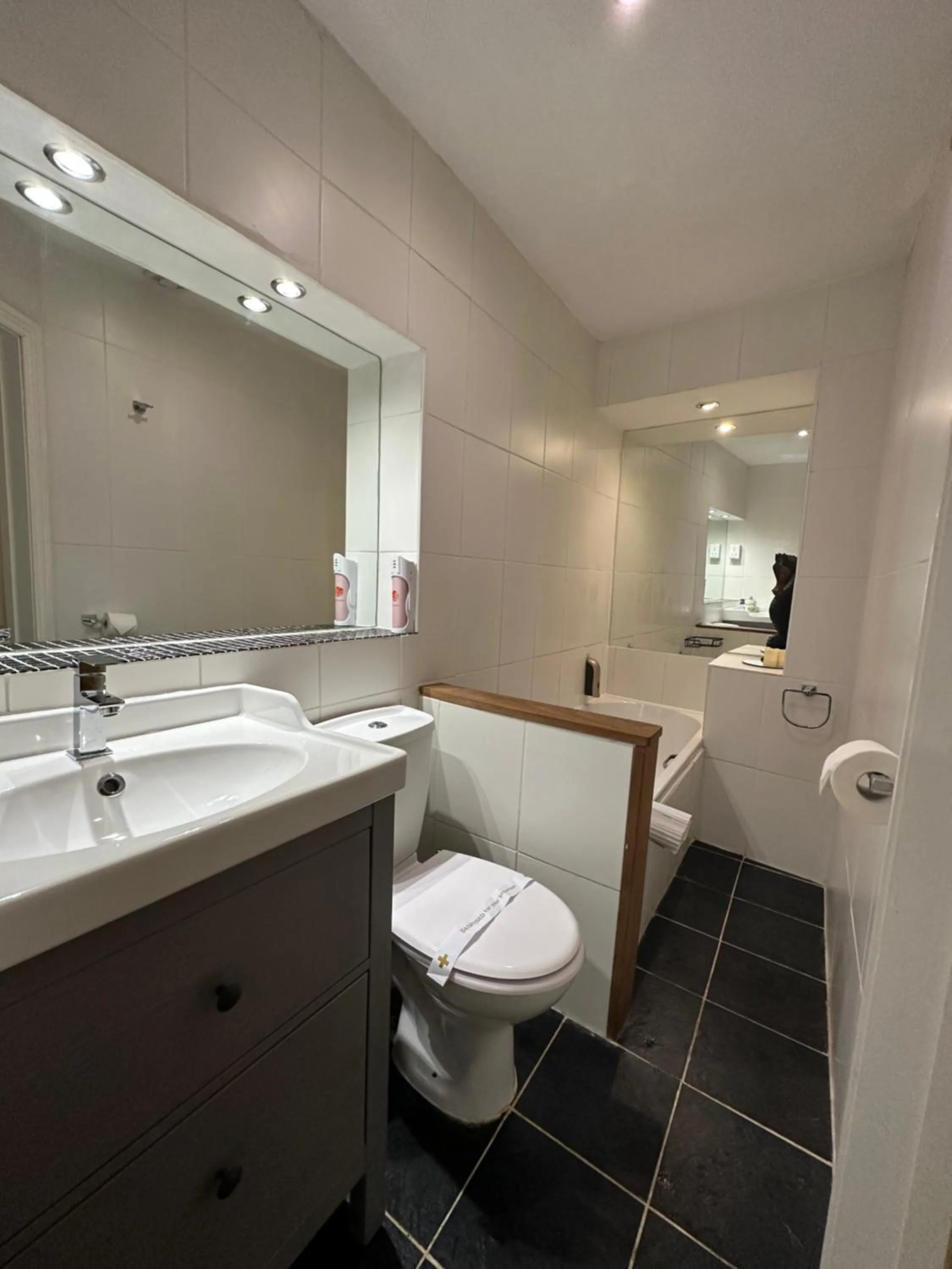 Bathroom in The Carlton's Holiday Suites