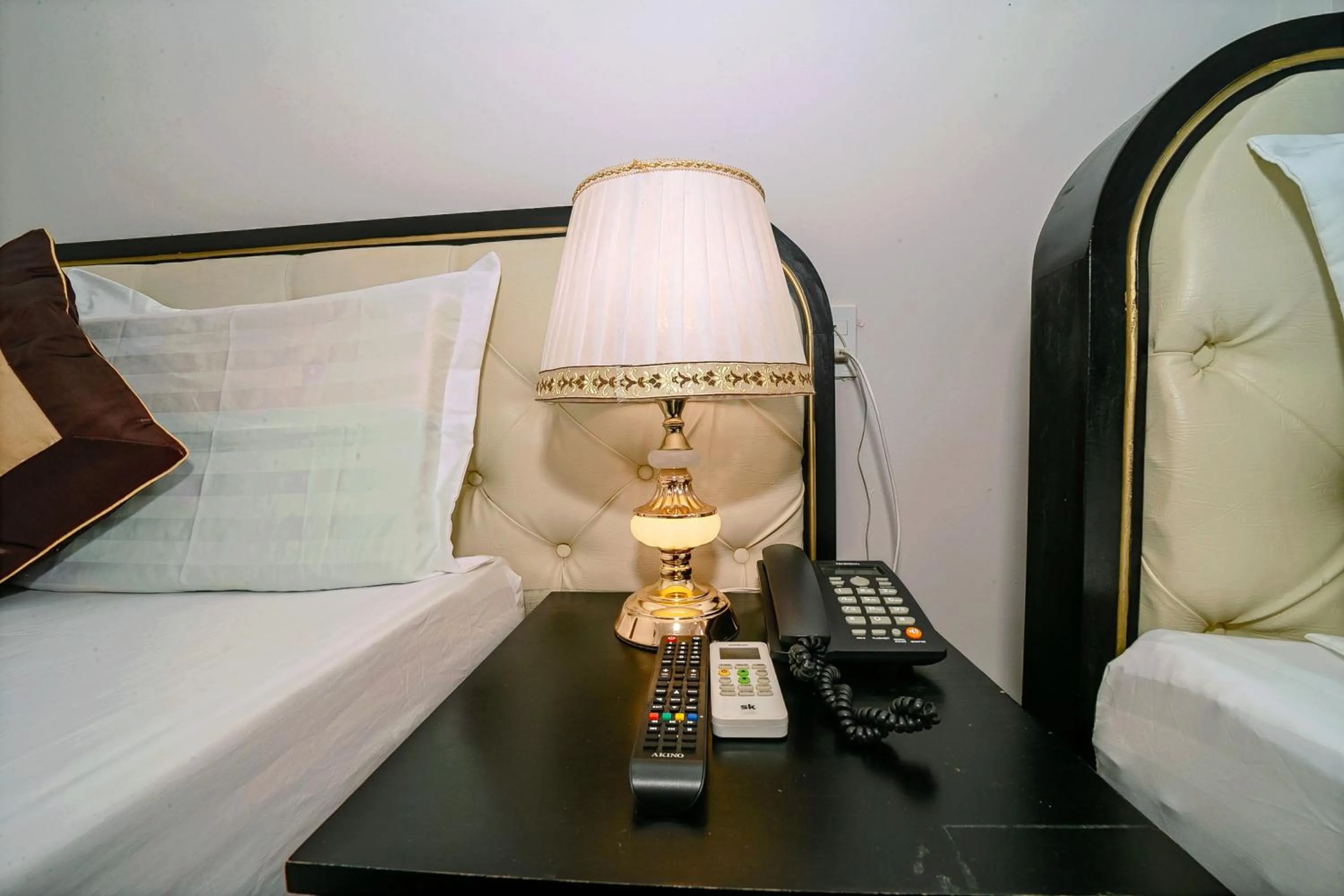 Bed in Khách sạn Vĩnh Hội