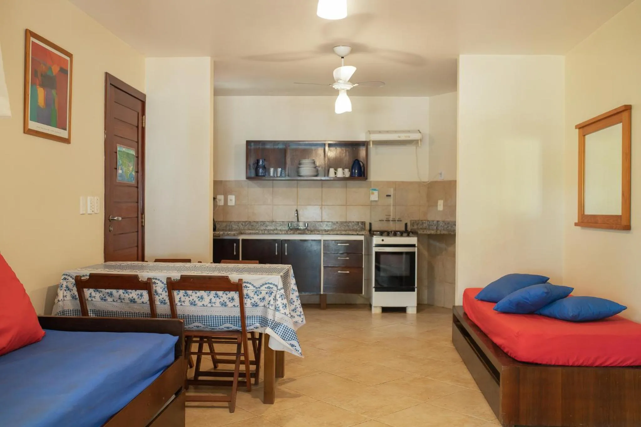 Bed in Concha Tropical Flat