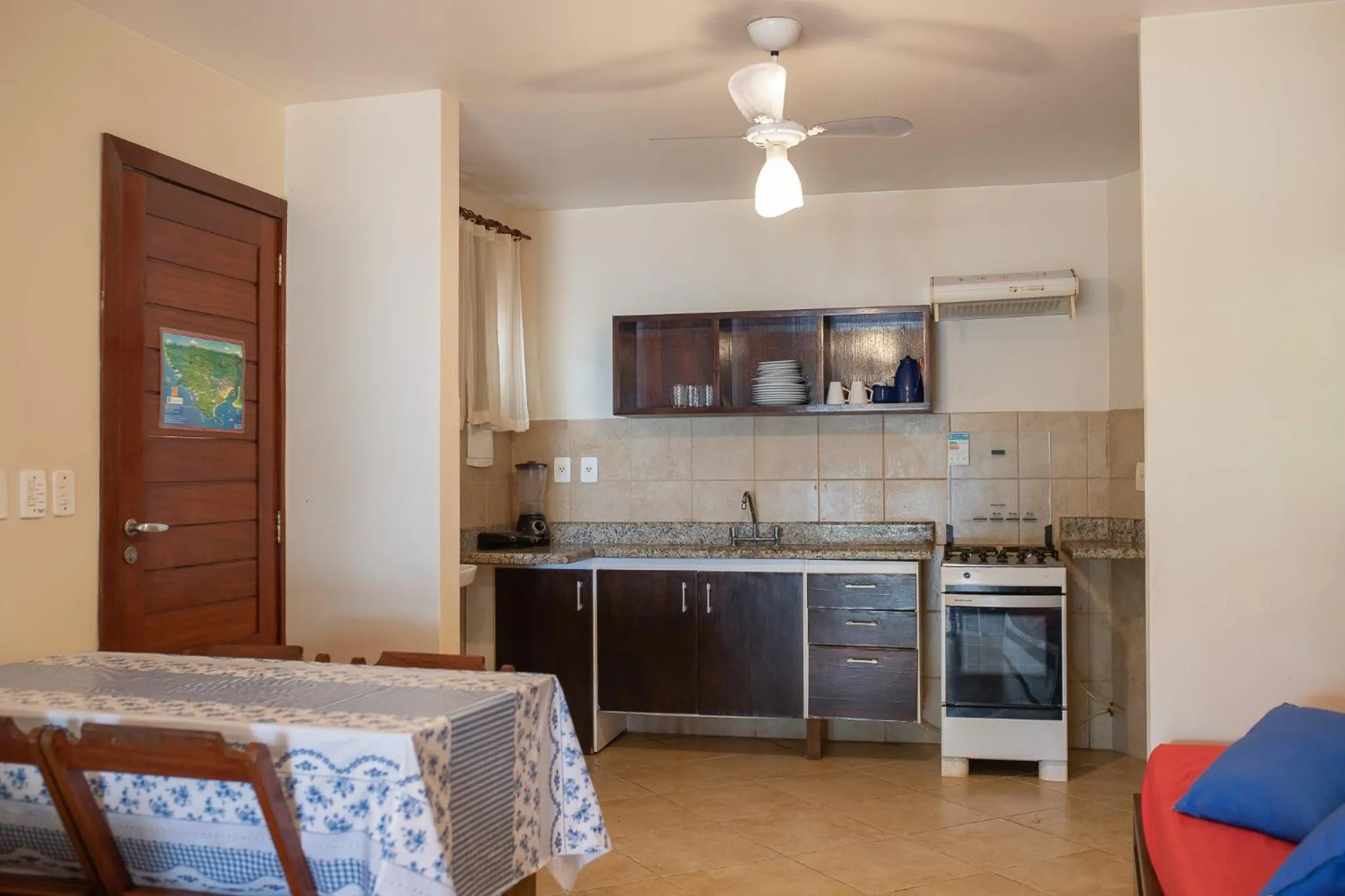 Kitchen or kitchenette in Concha Tropical Flat