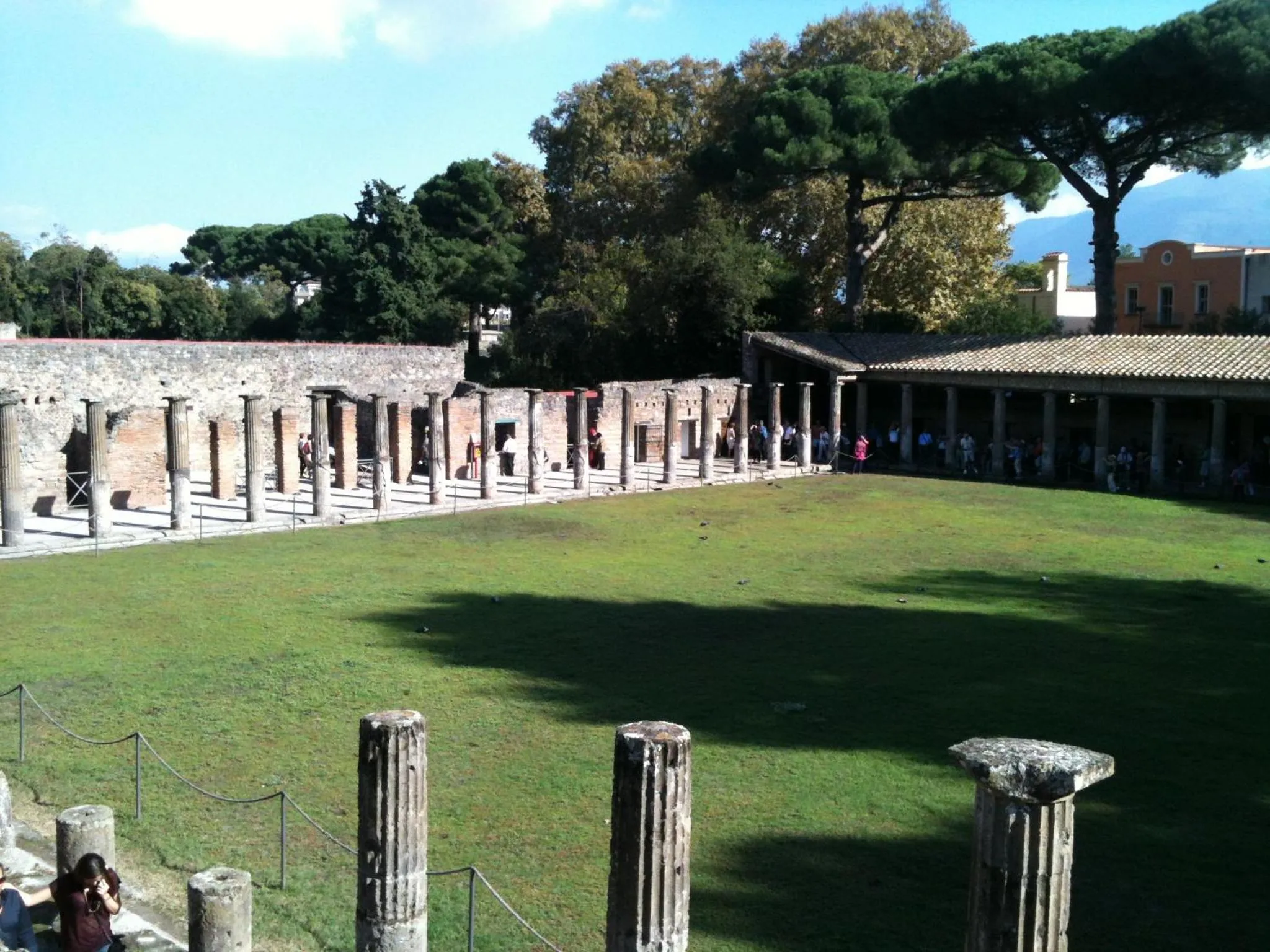 Landmark view in Villa mena pompei