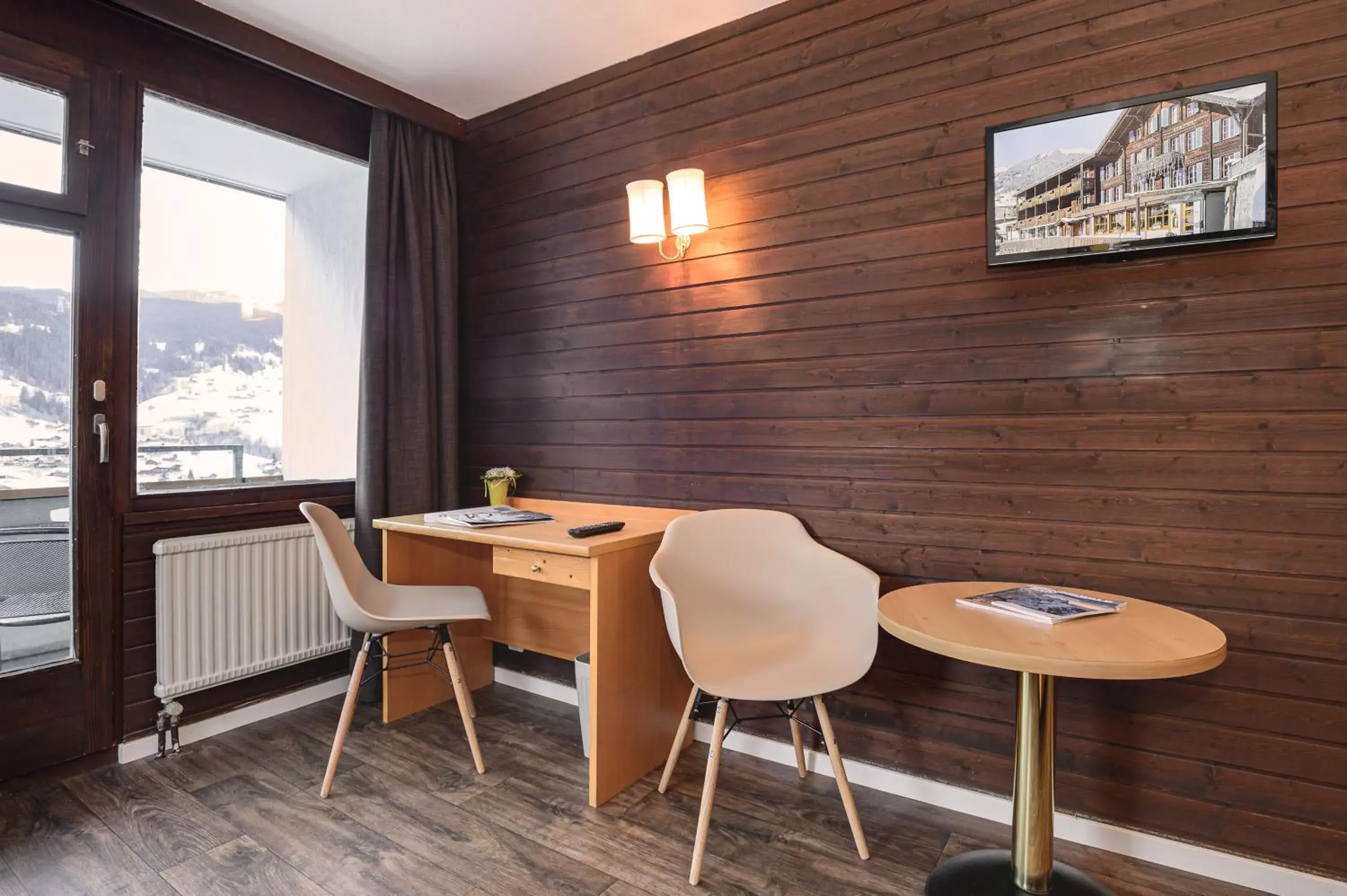 Triple Room with Balcony in Jungfrau Lodge, Annex Crystal Triple Room with Balcony in Jungfrau Lodge, Annex Crystal