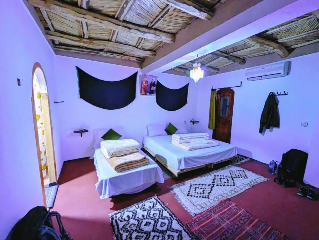 Bed in Riad pizzeria Marhaba