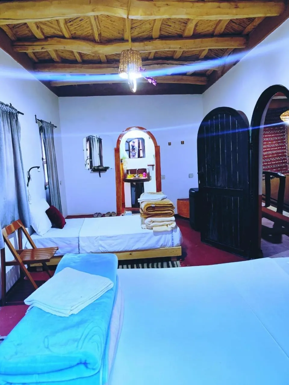 Bed in Riad pizzeria Marhaba