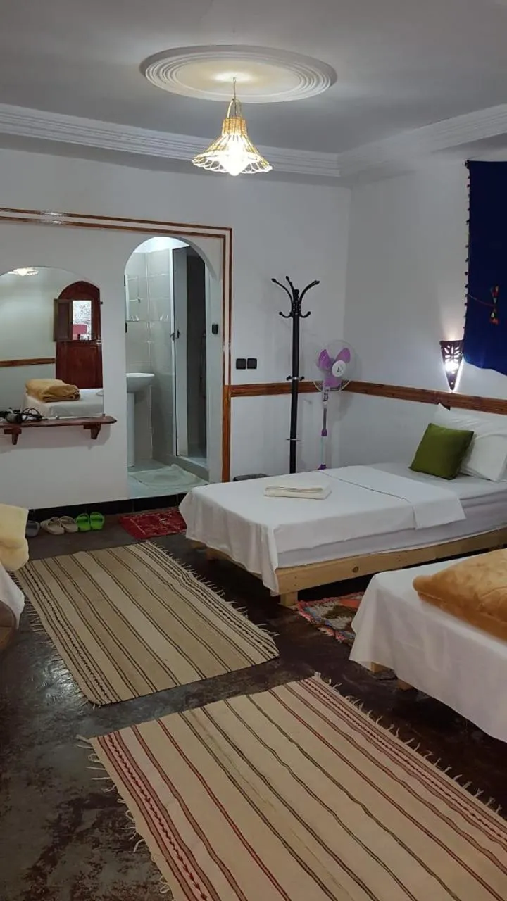 Bed in Riad pizzeria Marhaba