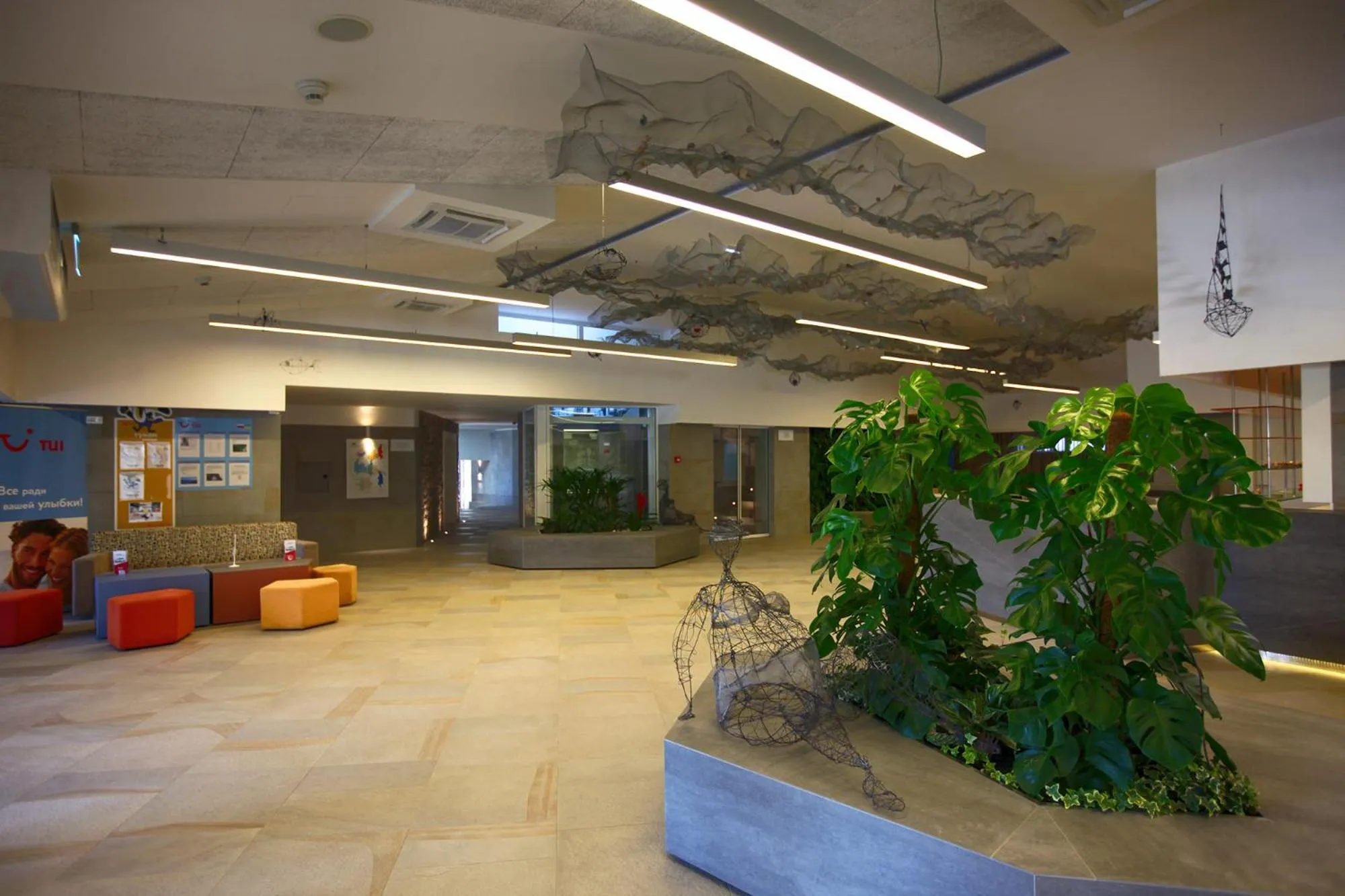 Lobby or reception in Hotel Castellastva