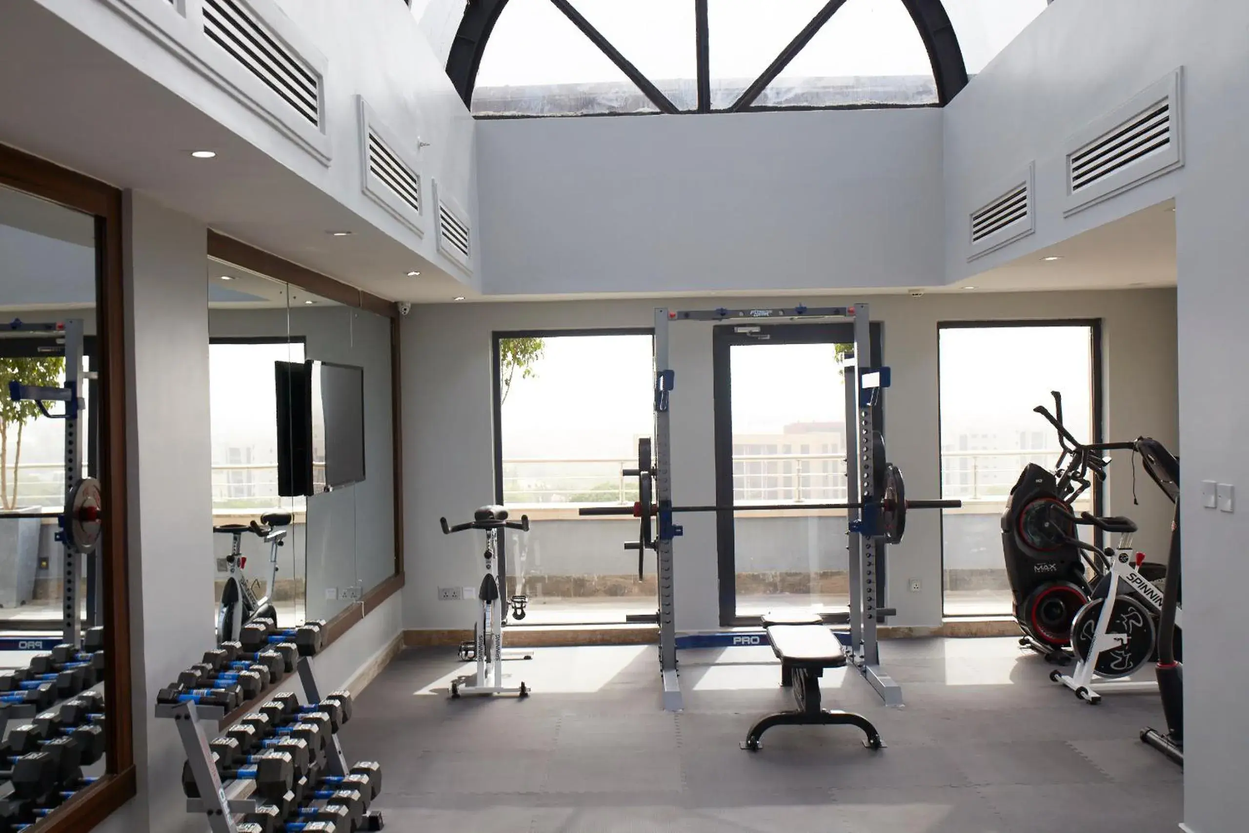 Fitness centre/facilities in Belanova Apartments and Suites Fitness centre/facilities in Belanova Apartments and Suites