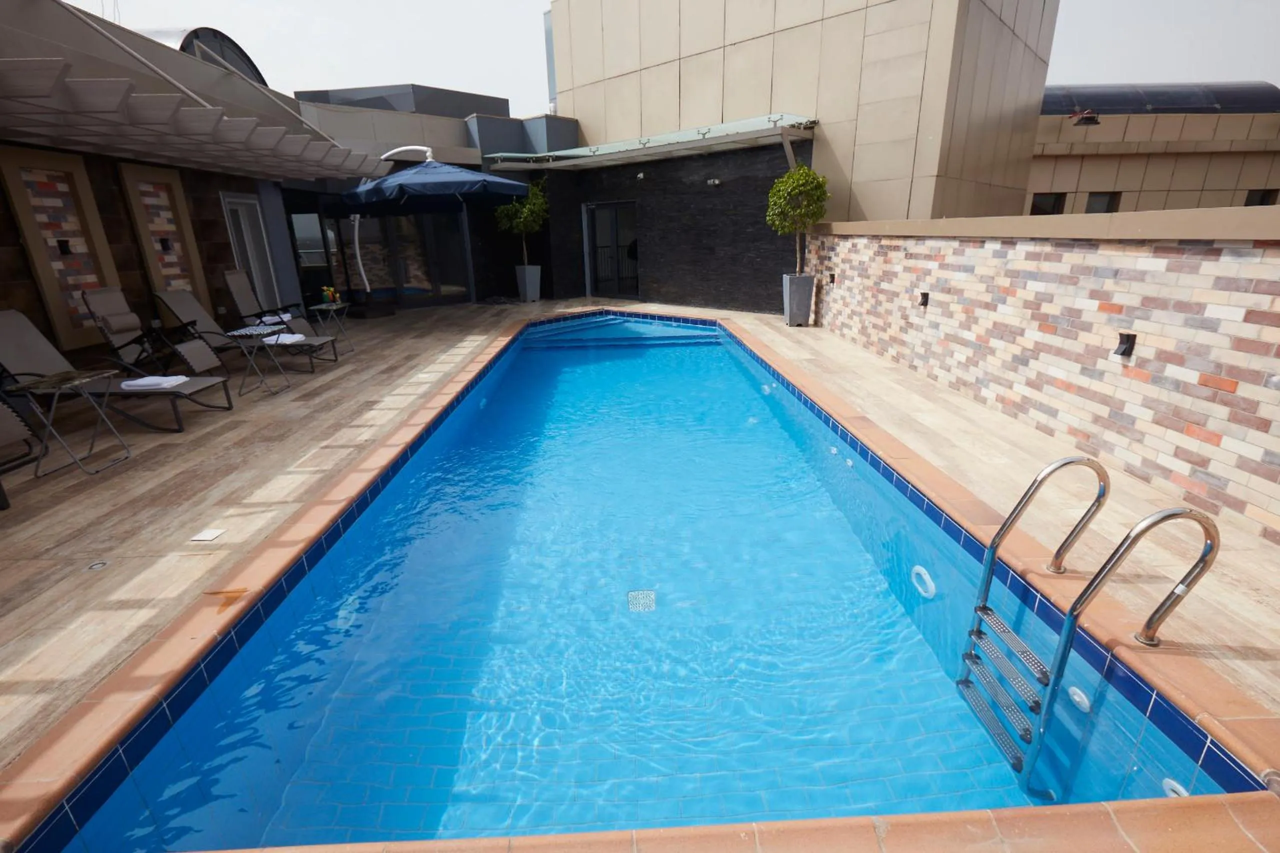 Swimming pool in Belanova Apartments and Suites