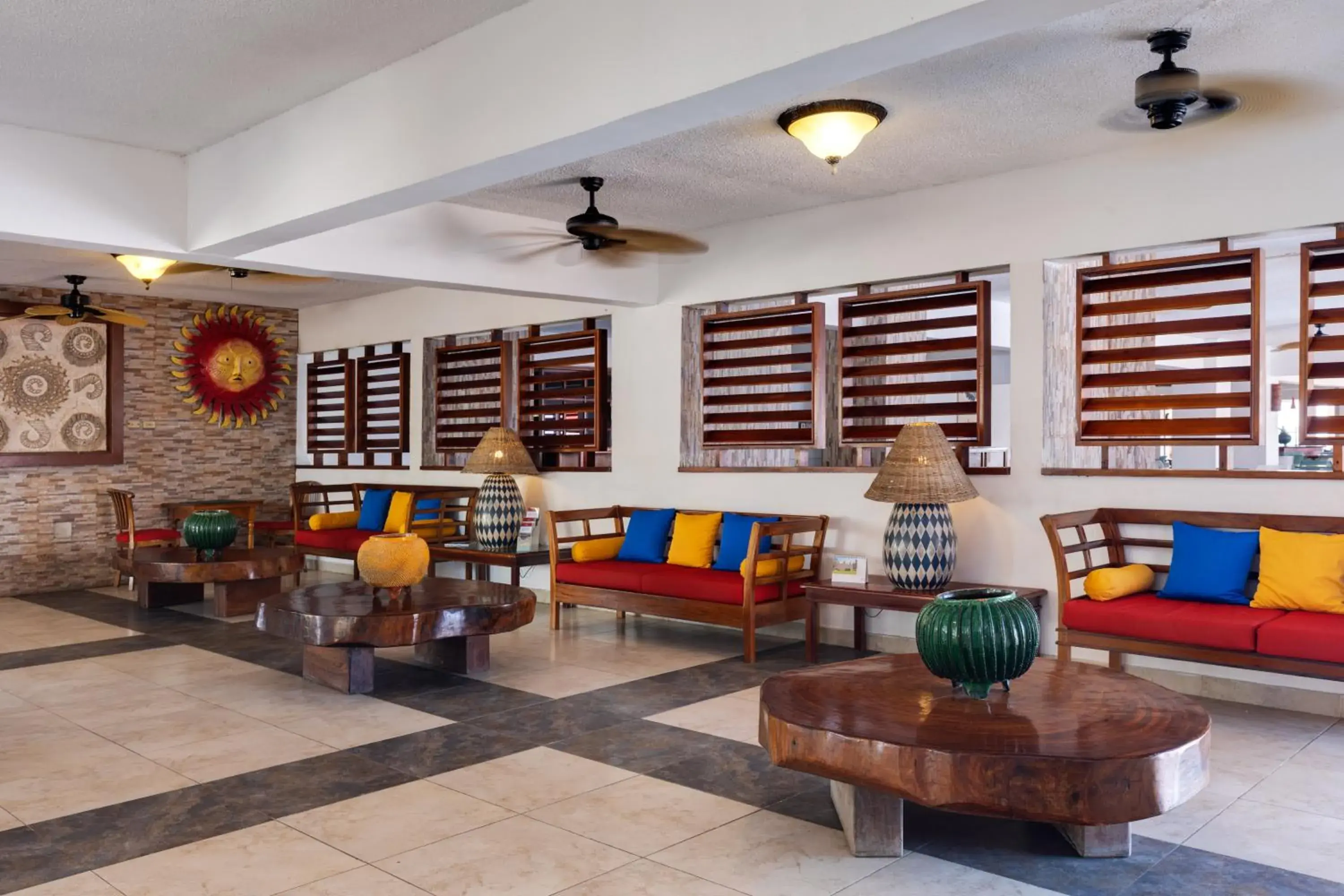 Lobby or reception in Grand Muthu Runaway Bay Club Caribbean Lobby or reception in Grand Muthu Runaway Bay Club Caribbean