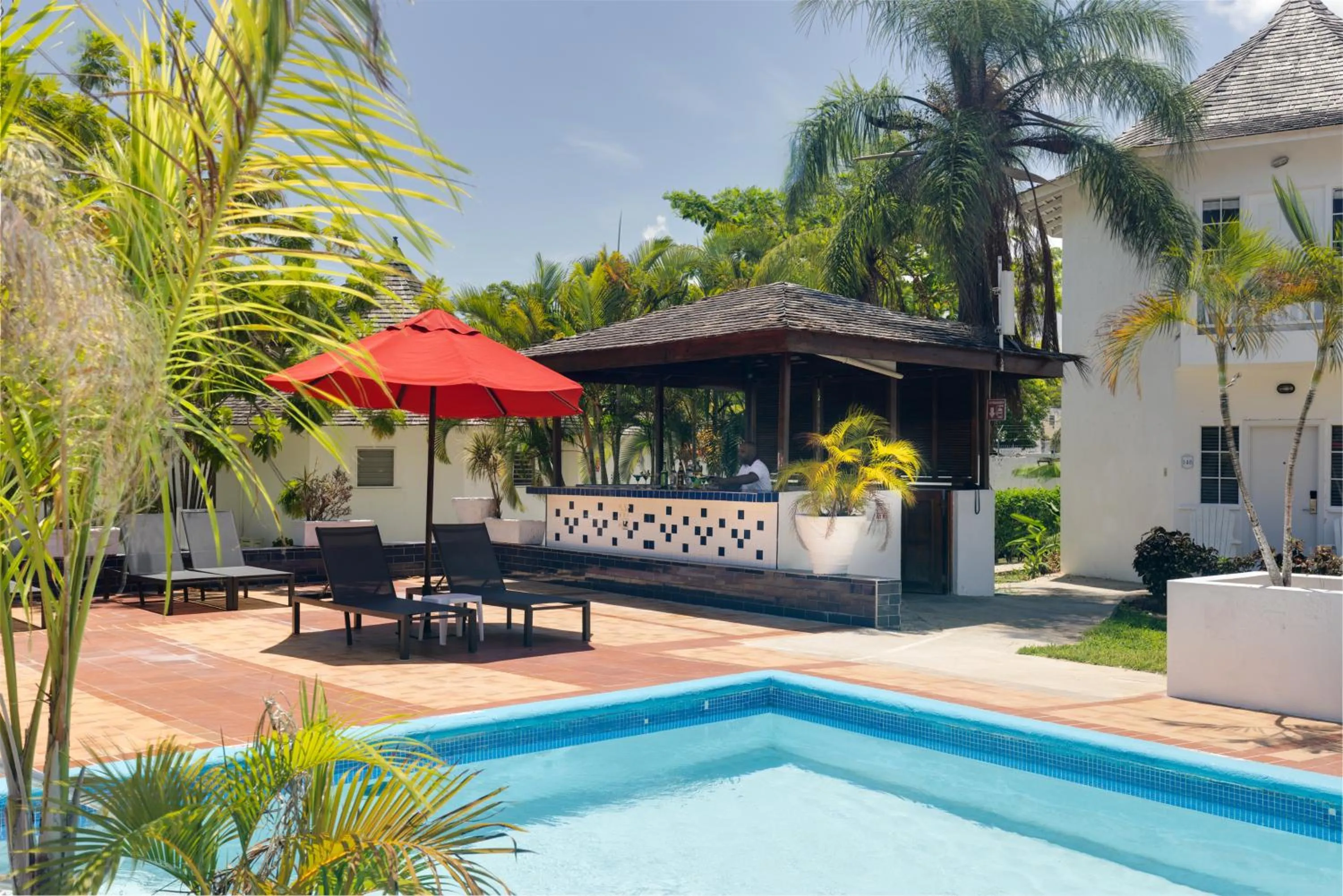 Lounge or bar in Grand Muthu Runaway Bay Club Caribbean