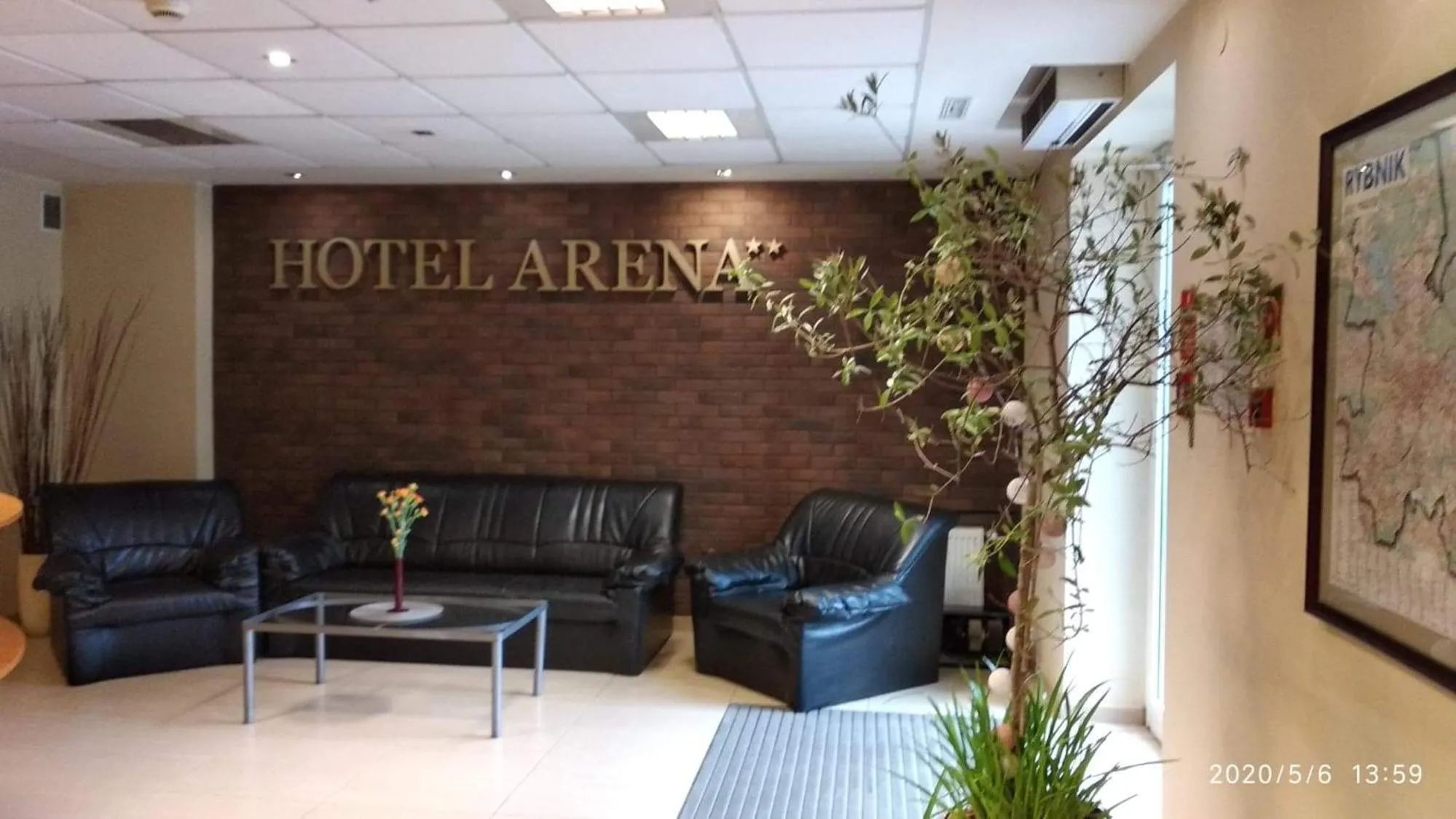 Lobby or reception in Hotel Arena