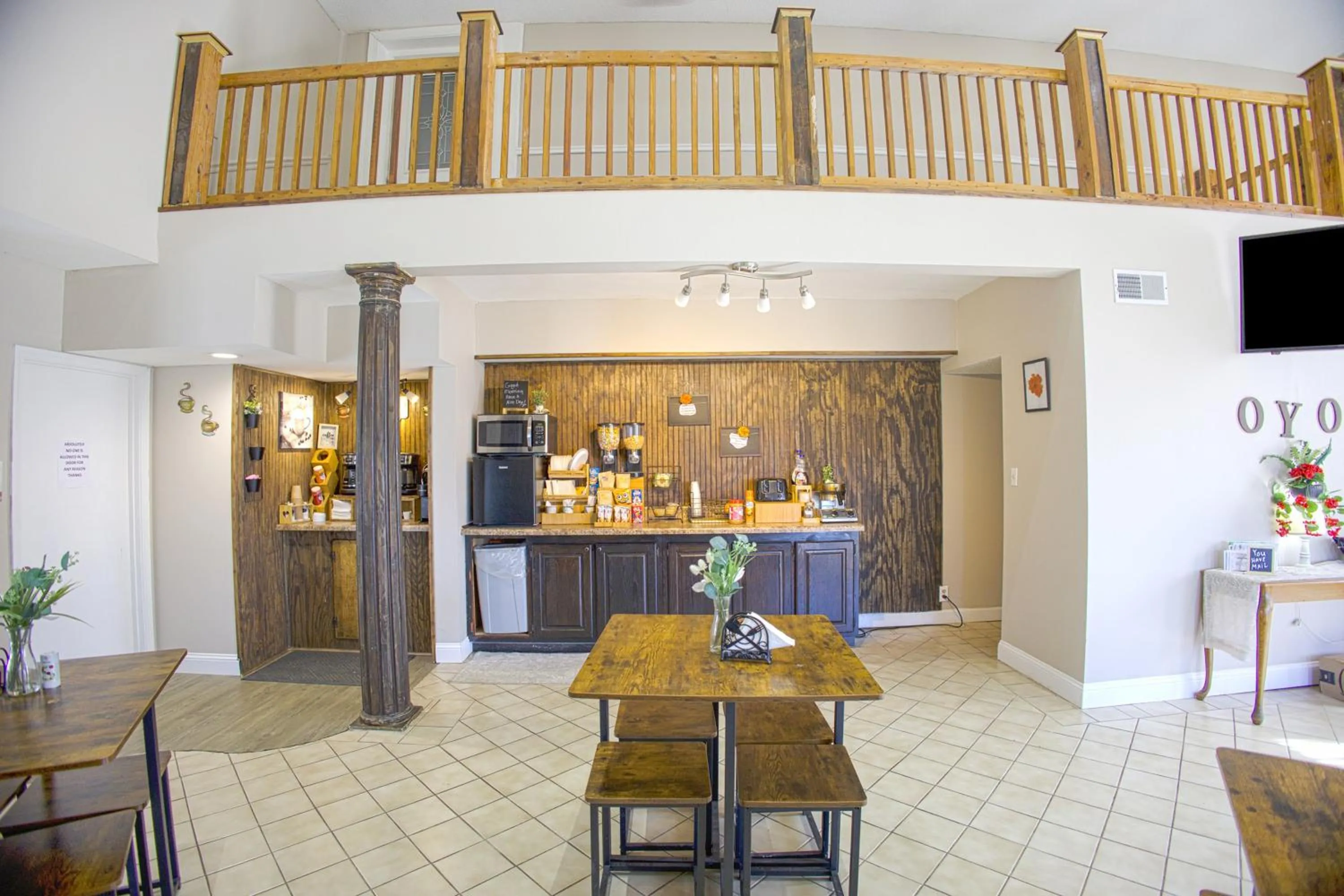 Kitchen or kitchenette in OYO Hotel Brownsville TN I-40