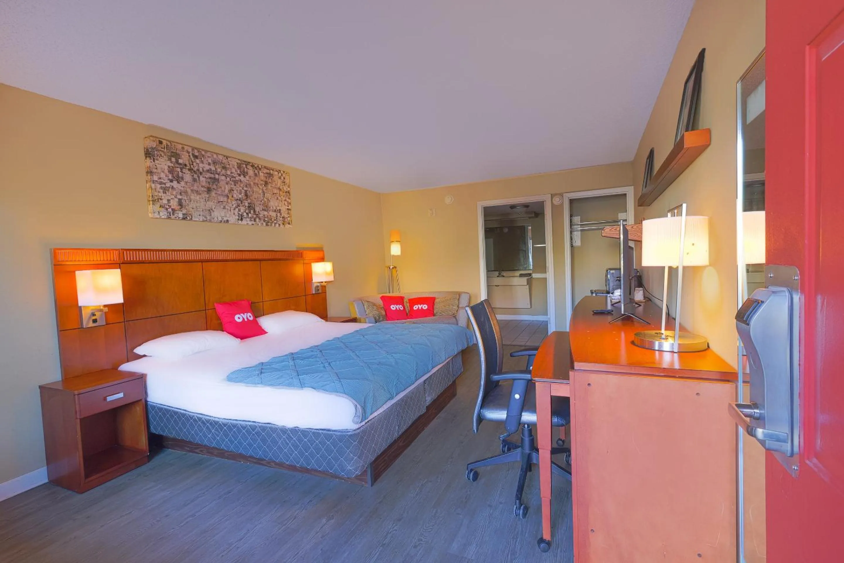 Bedroom, Bed in OYO Hotel Brownsville TN I-40