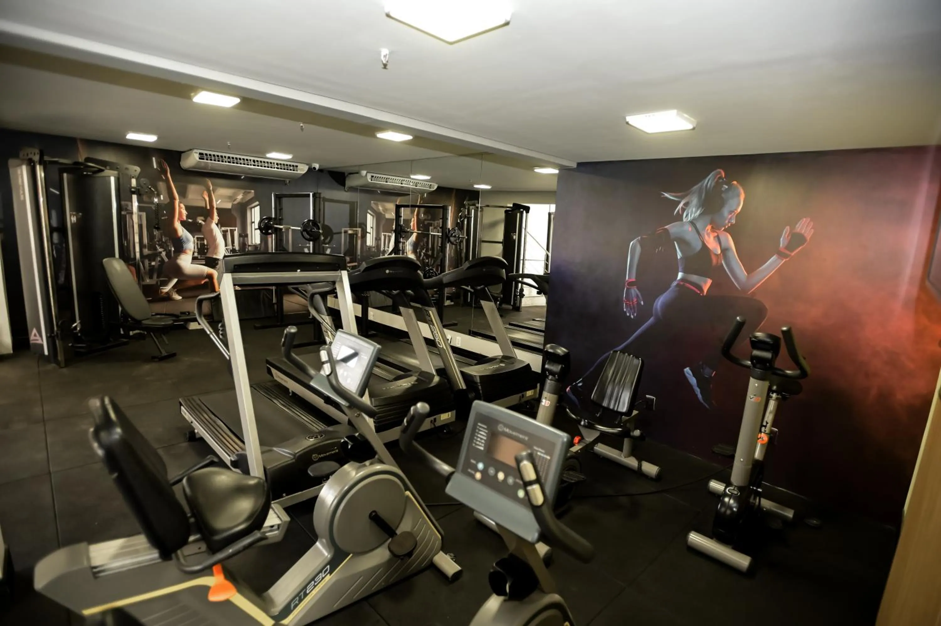 Fitness centre/facilities in Paiaguás Palace Hotel