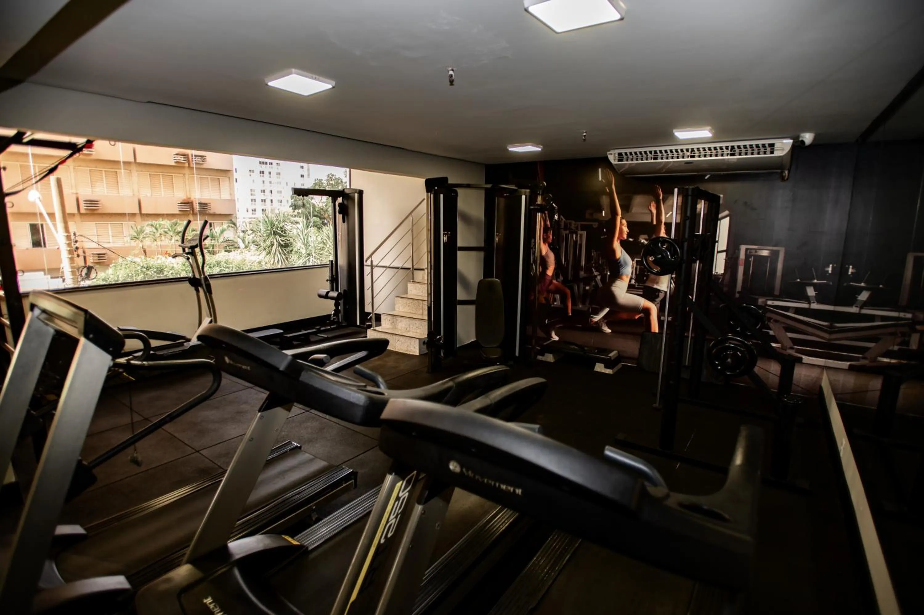 Fitness centre/facilities in Paiaguás Palace Hotel