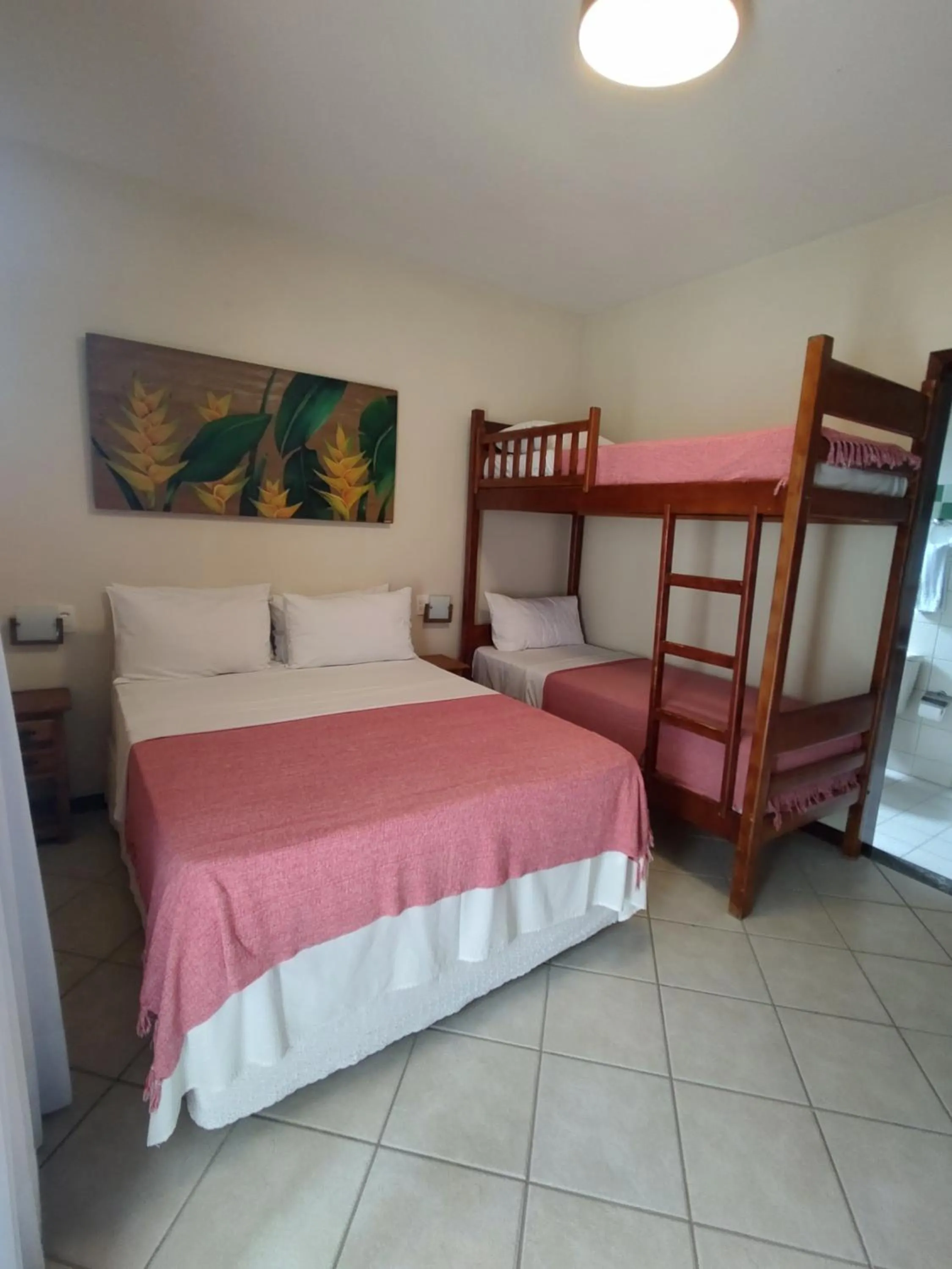 Photo of the whole room, Bed in Pousada Caiçara