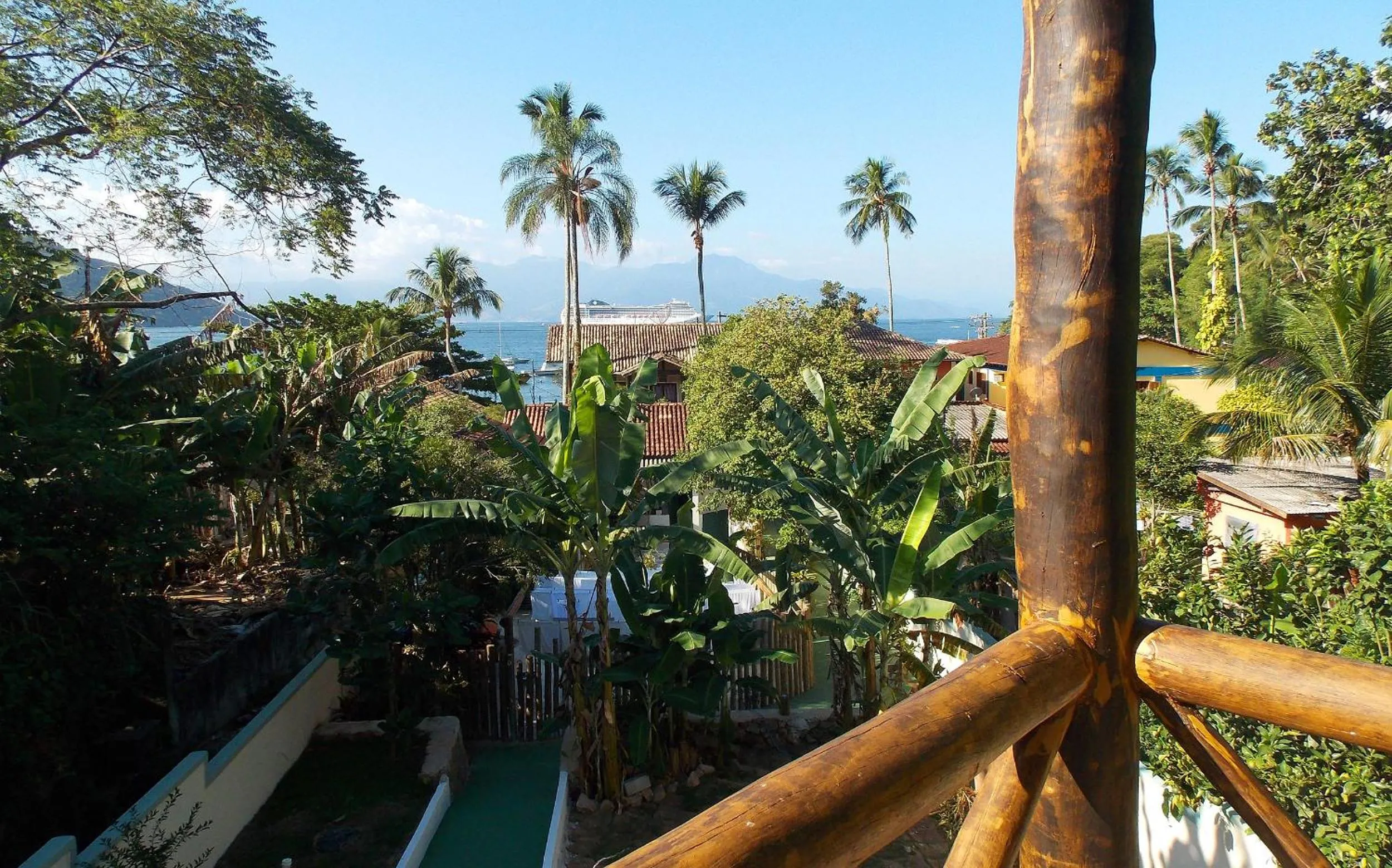 Garden in Pousada Caiçara
