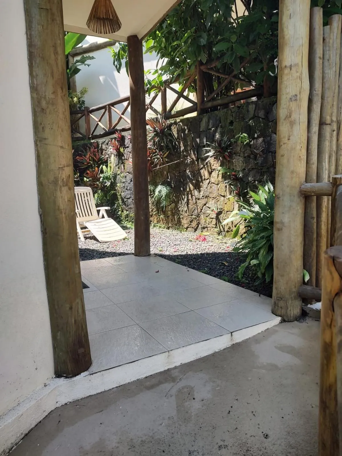 Garden in Pousada Caiçara