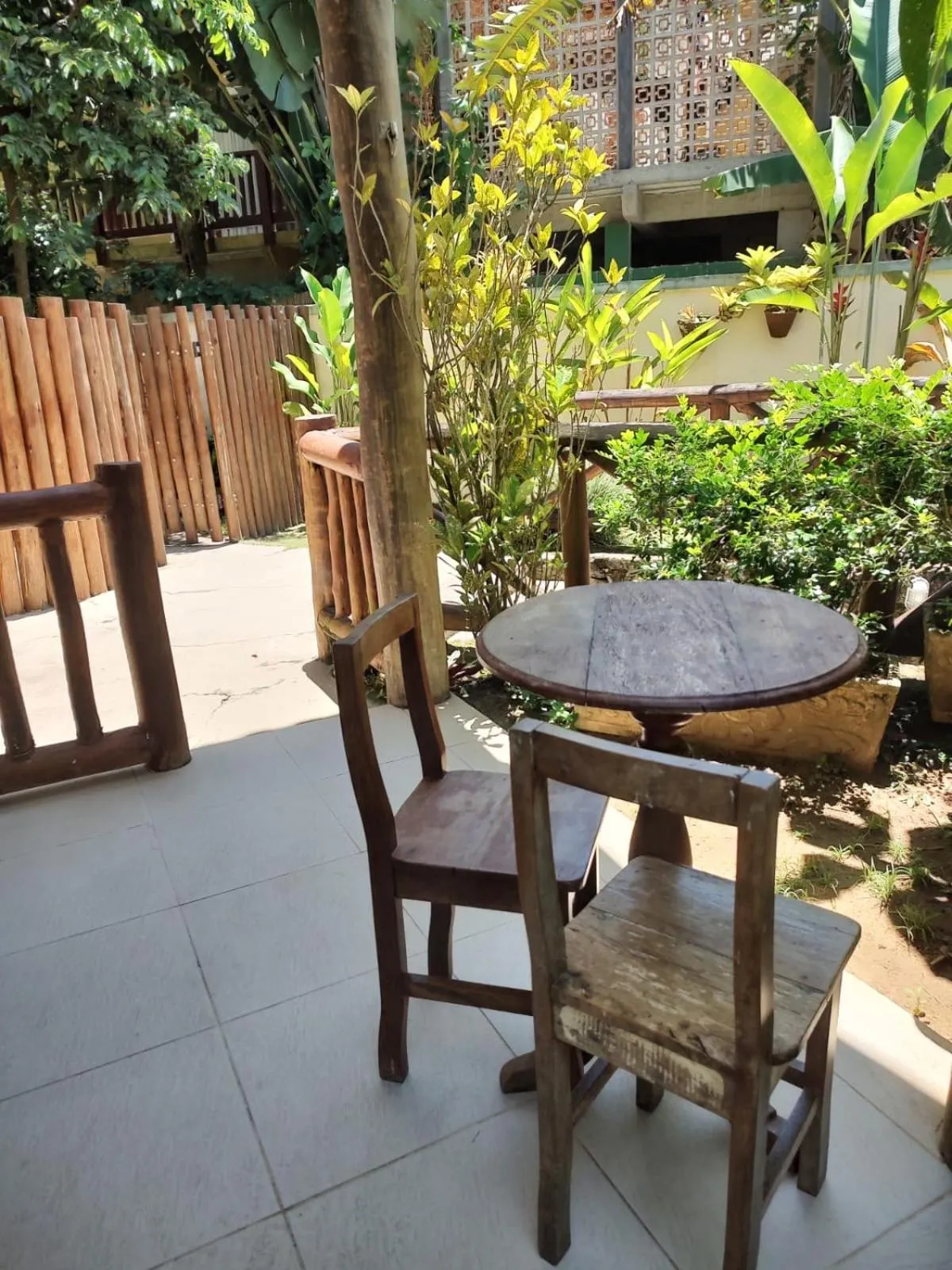 Patio in Pousada Caiçara