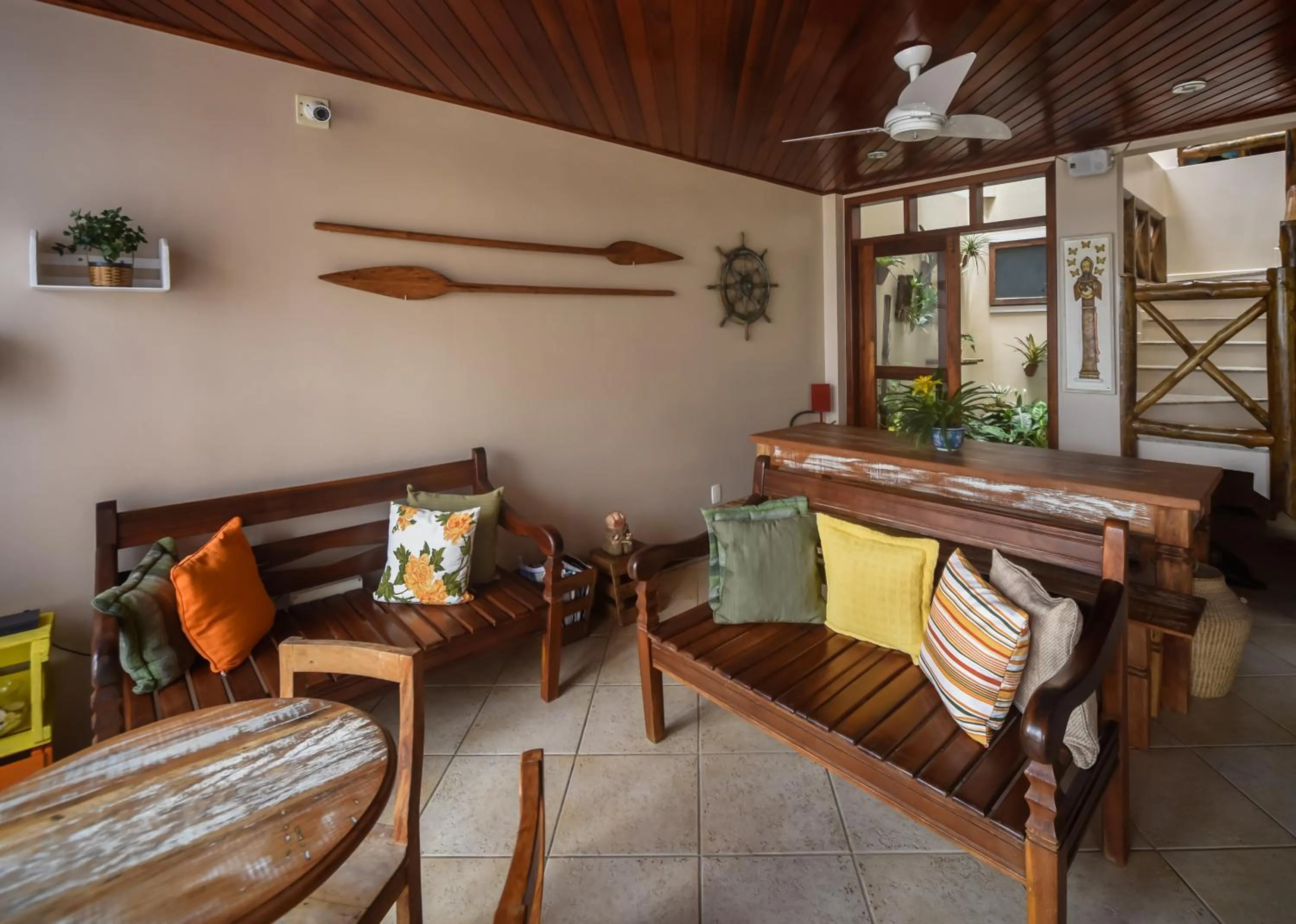 Lounge or bar in Pousada Caiçara