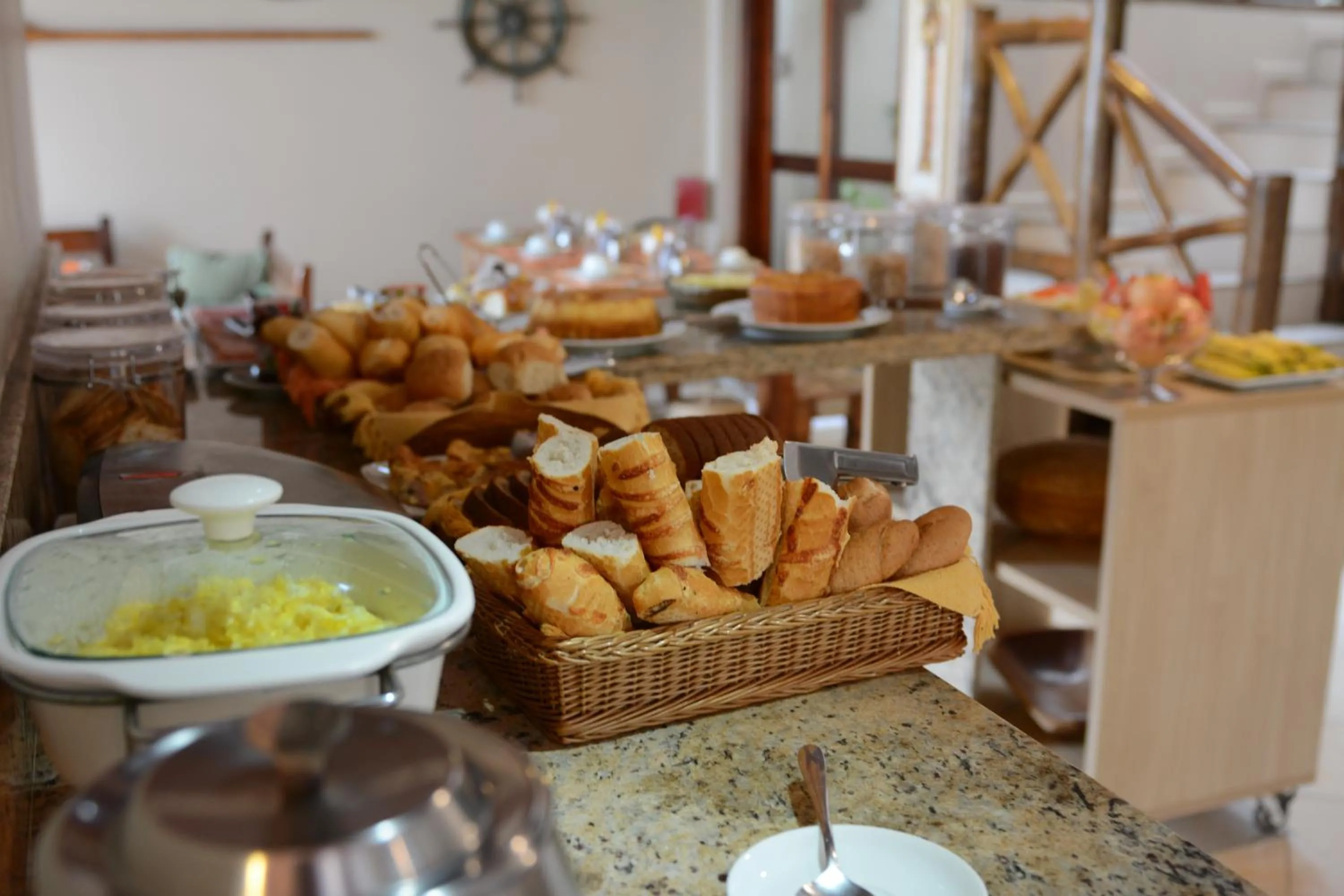 Food and drinks in Pousada Caiçara