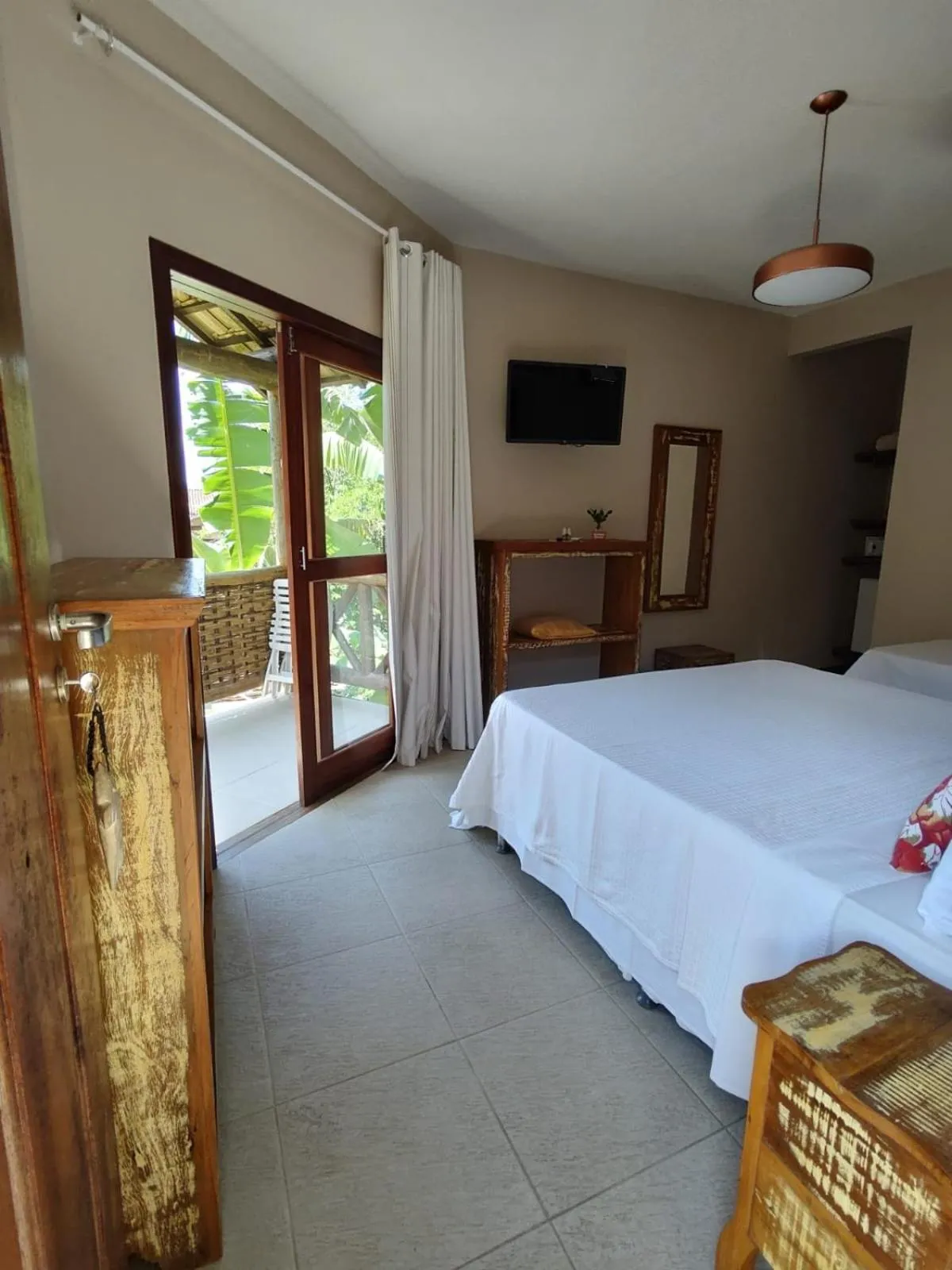 Photo of the whole room, Bed in Pousada Caiçara