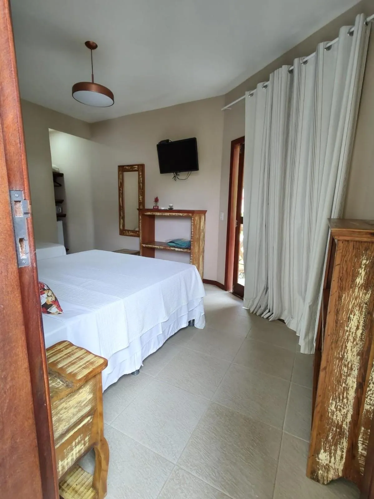 Photo of the whole room, Bed in Pousada Caiçara